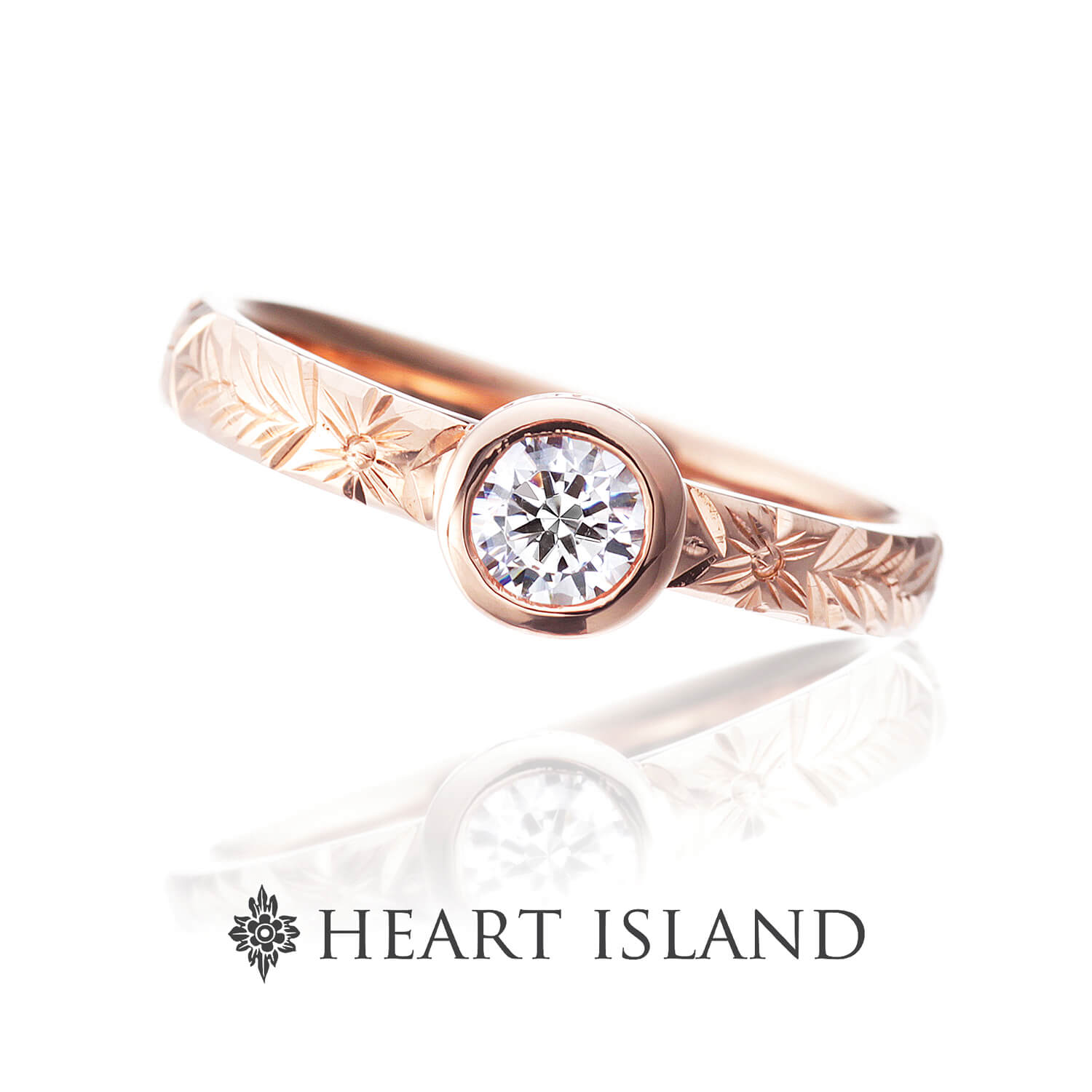 HEARTISLANDハートアイランドの婚約指輪OHANAオハナ