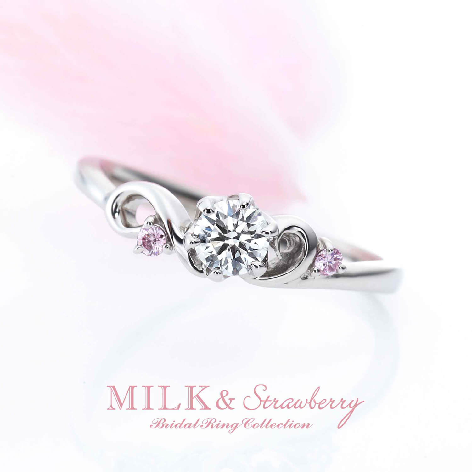 MILK＆Strawberryミルク＆ストロベリーの婚約指輪OPENINGオープニング