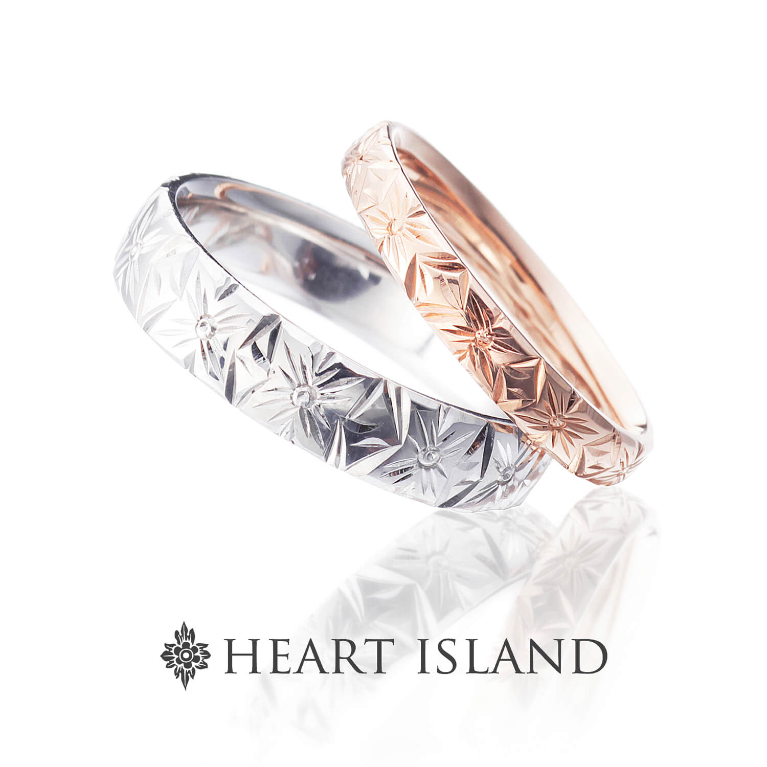 HEARTISLANDハートアイランドの結婚指輪PLUMERIABOUQUETプルメリアブーケ