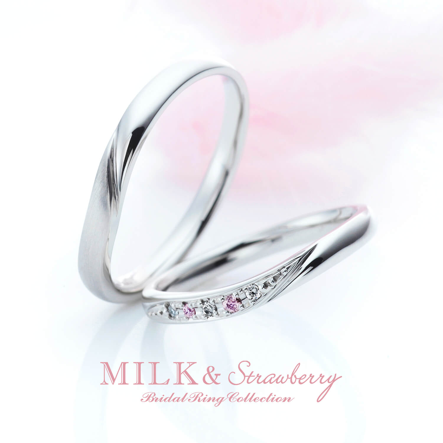 MILK&Strawberryミルク&ストロベリーの結婚指輪UNECORDEアンコード