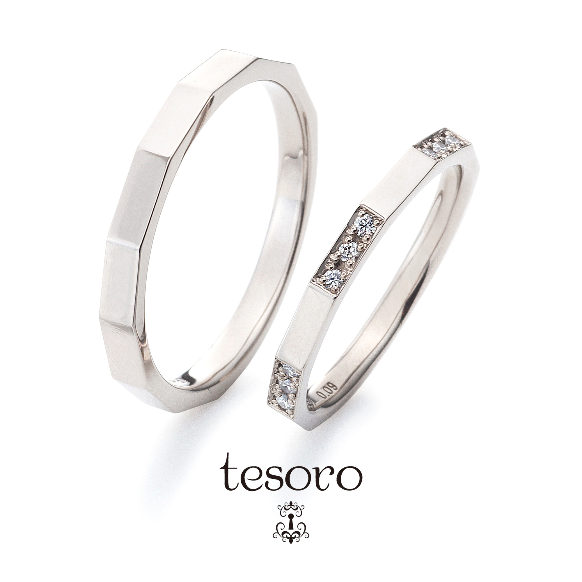 【 結婚指輪 】 TE005D00 / TE006000