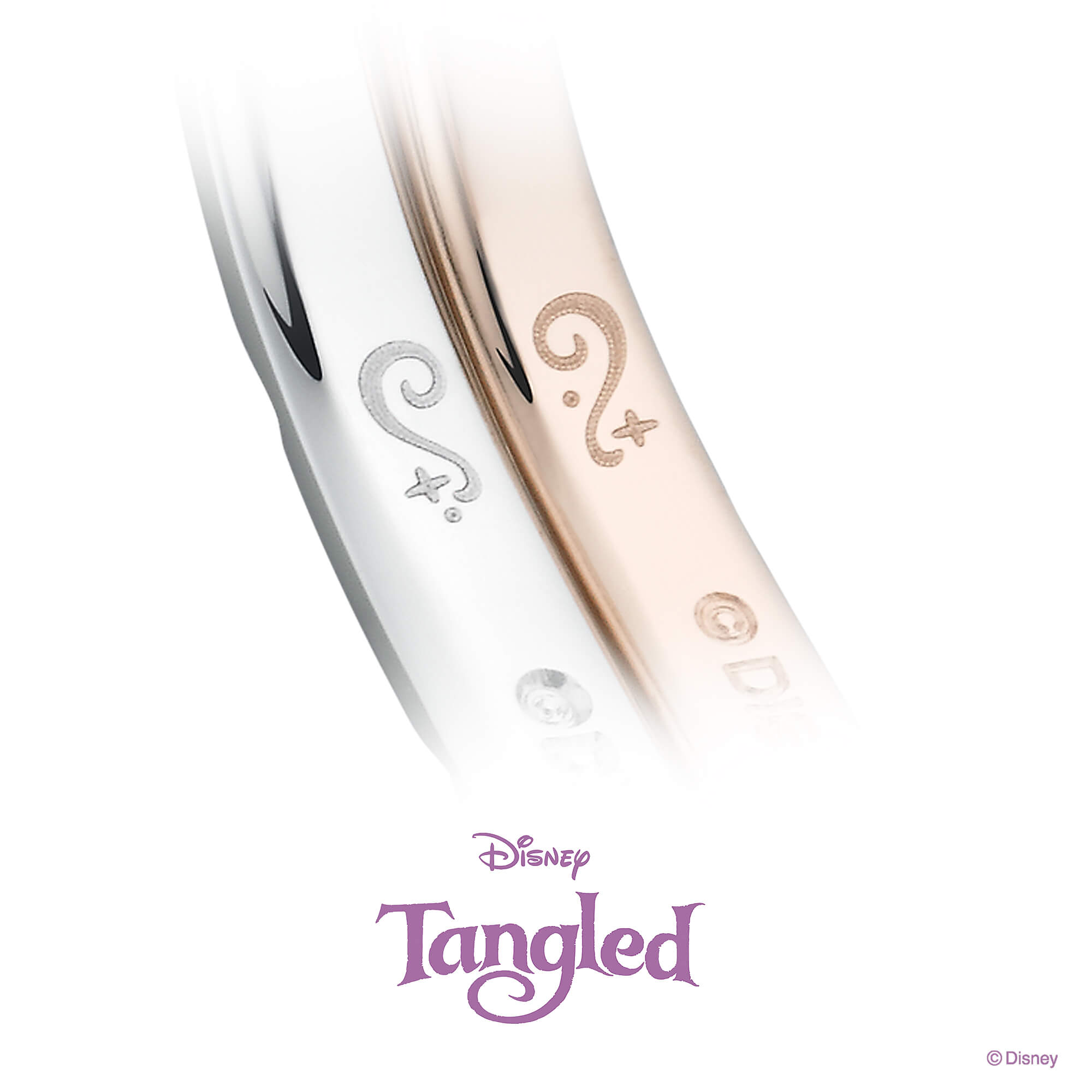 Disneyラプンツェルディズニーラプンツェルの内側の刻印