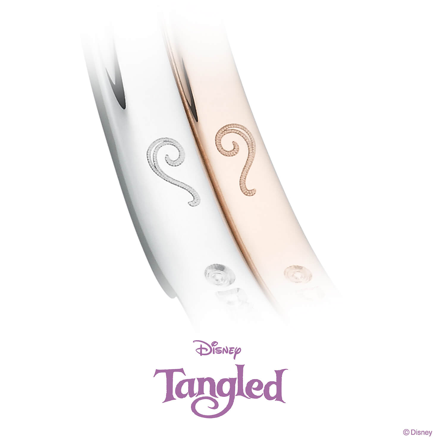 Disneyラプンツェルディズニーラプンツェルの内側の刻印