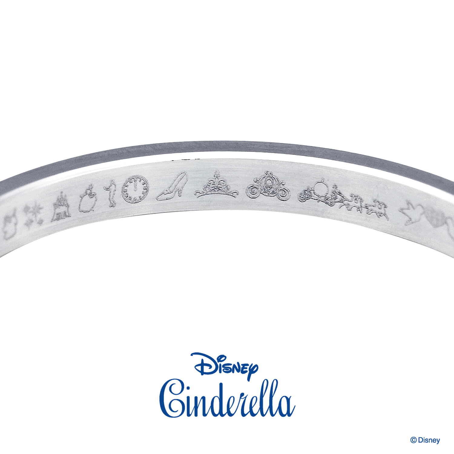 Disneyシンデレラディズニーシンデレラのリング内側刻印