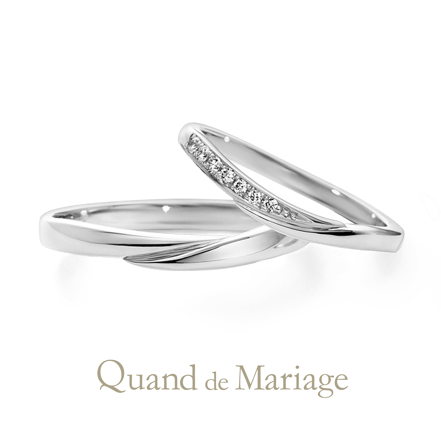 QuanddeMariageのクワンドゥマリアージュの結婚指輪でMarriageringでマリッジリングのAngeのアンジュ