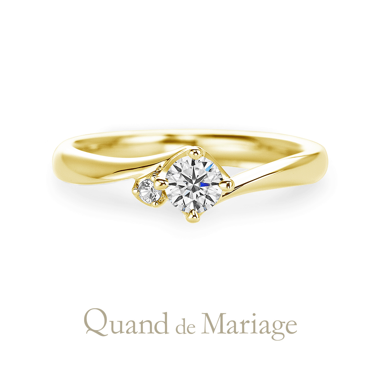 QuanddeMariageのクワンドゥマリアージュの婚約指輪でEngagementringでエンゲージリングのDouxbriseのドゥブリーズ