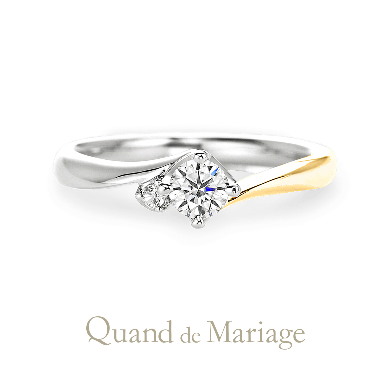 QuanddeMariageのクワンドゥマリアージュの婚約指輪でEngagementringでエンゲージリングのDouxbriseのドゥブリーズ