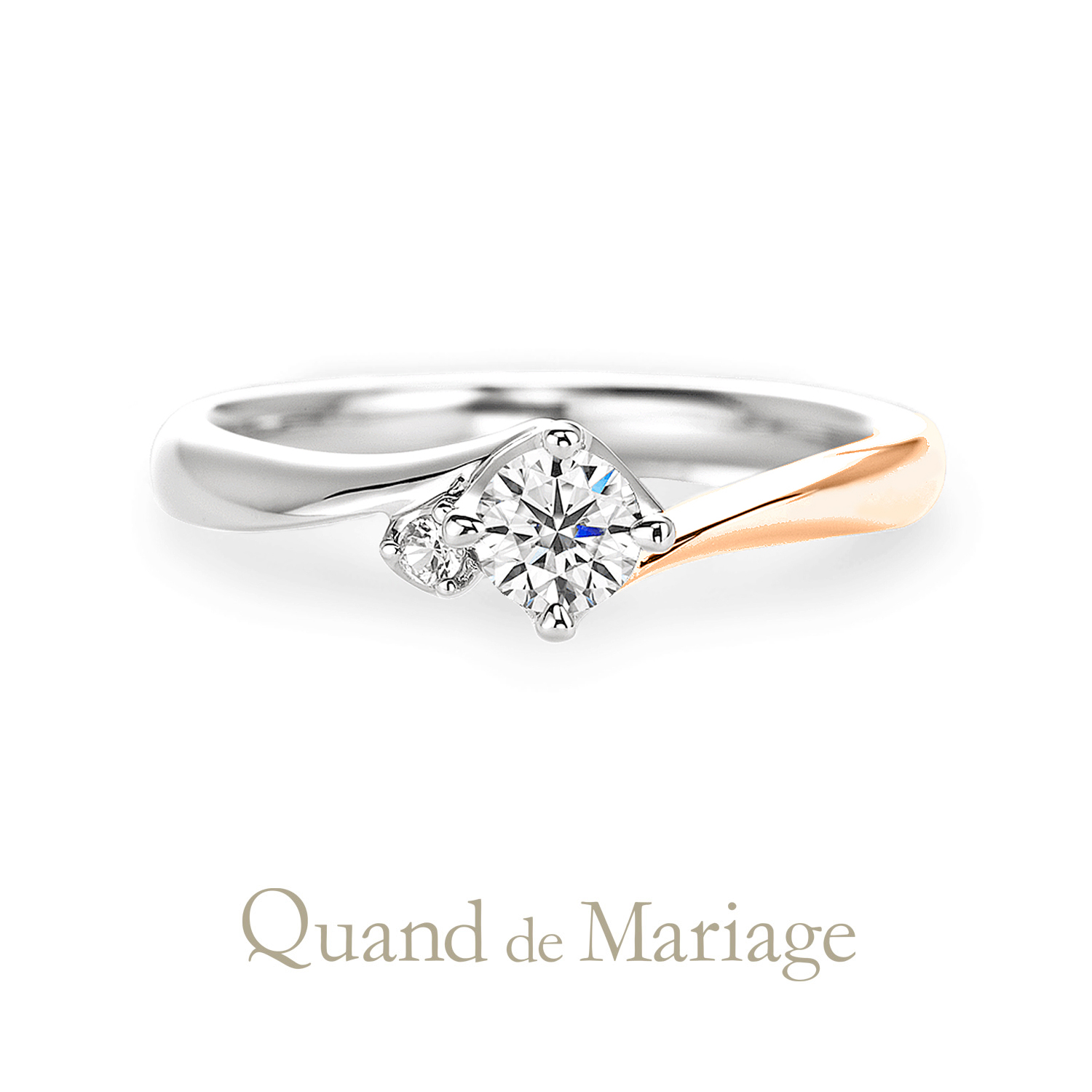 QuanddeMariageのクワンドゥマリアージュの婚約指輪でEngagementringでエンゲージリングのDouxbriseのドゥブリーズ