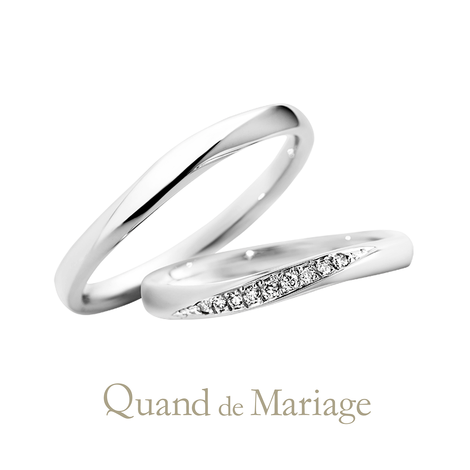 QuanddeMariageのクワンドゥマリアージュの結婚指輪でMarriageringでマリッジリングのDouxbriseのドゥブリーズ
