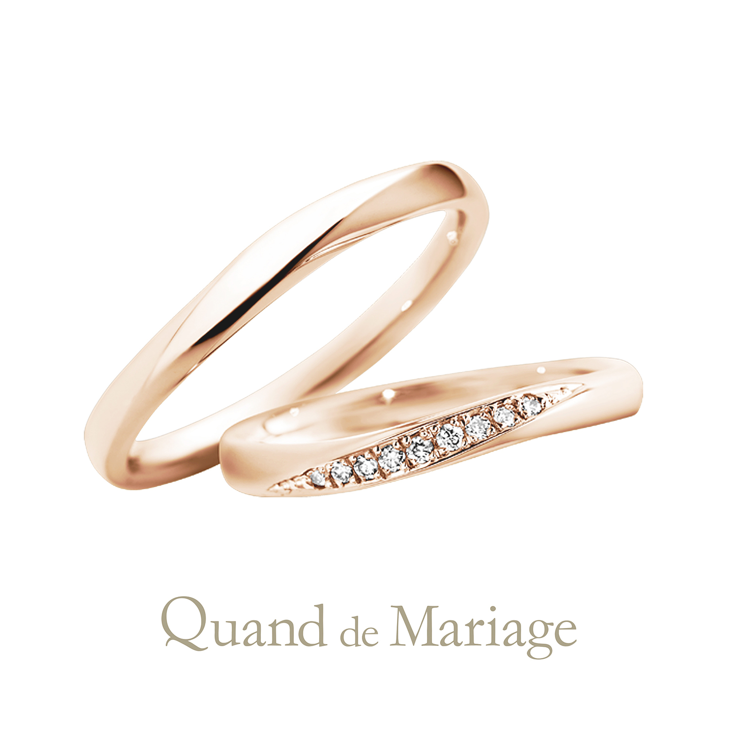 QuanddeMariageのクワンドゥマリアージュの結婚指輪でMarriageringでマリッジリングのDouxbriseのドゥブリーズ