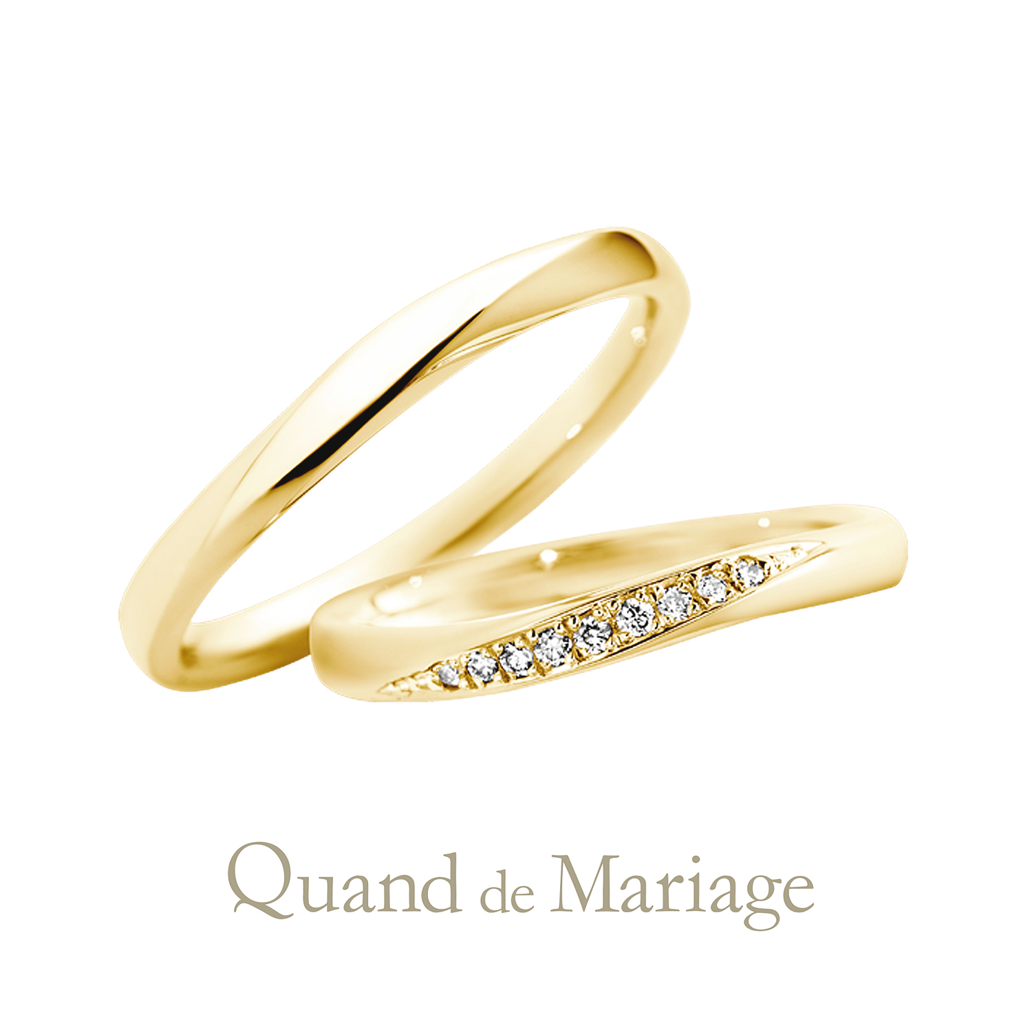 QuanddeMariageのクワンドゥマリアージュの結婚指輪でMarriageringでマリッジリングのDouxbriseのドゥブリーズ