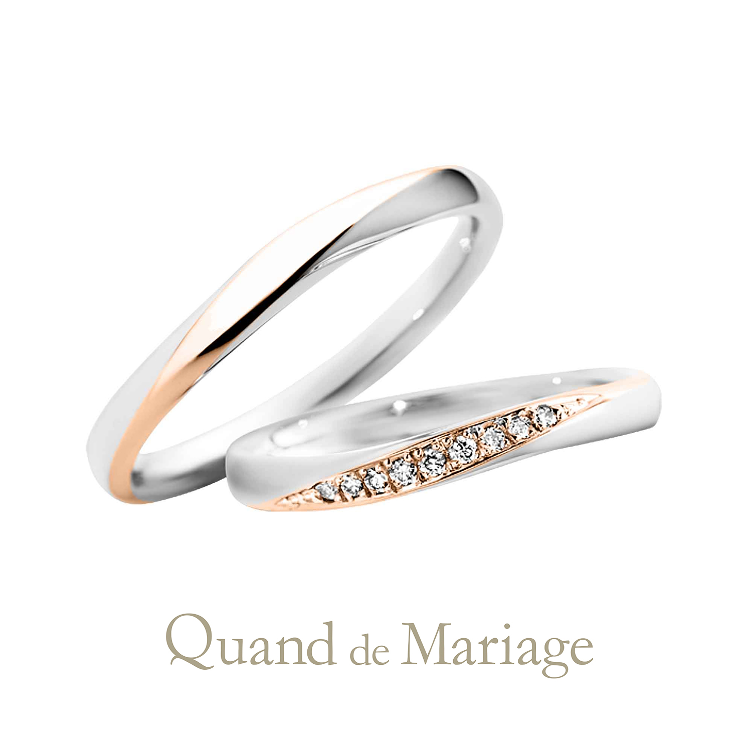 QuanddeMariageのクワンドゥマリアージュの結婚指輪でMarriageringでマリッジリングのDouxbriseのドゥブリーズ