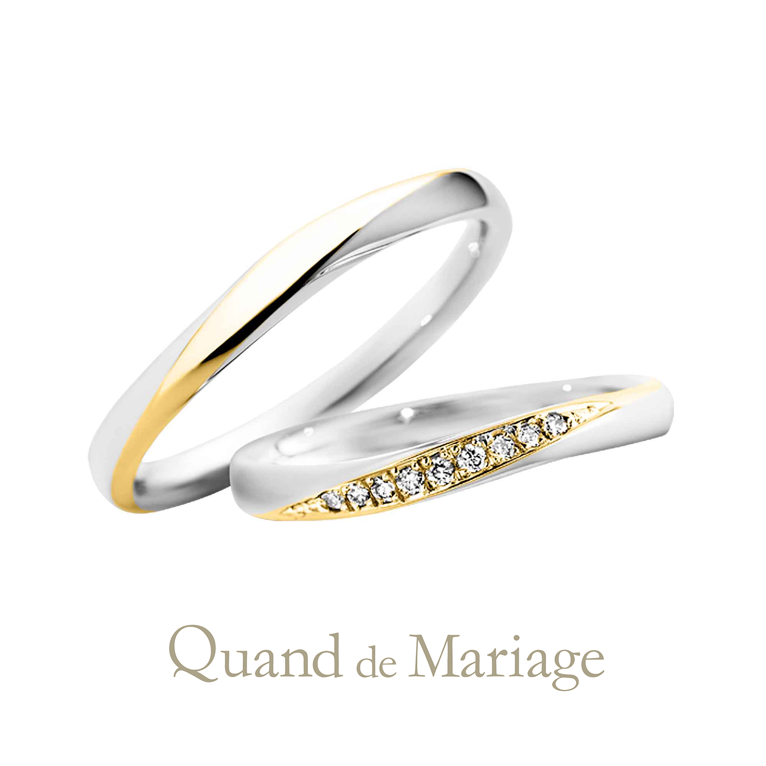 QuanddeMariageのクワンドゥマリアージュの結婚指輪でMarriageringでマリッジリングのDouxbriseのドゥブリーズ