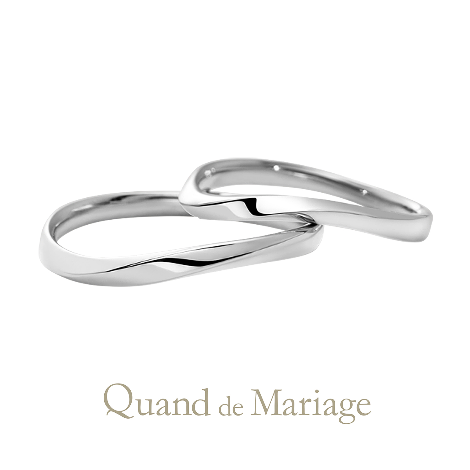 QuanddeMariageのクワンドゥマリアージュの結婚指輪でMarriageringでマリッジリングのFoulardのフラール