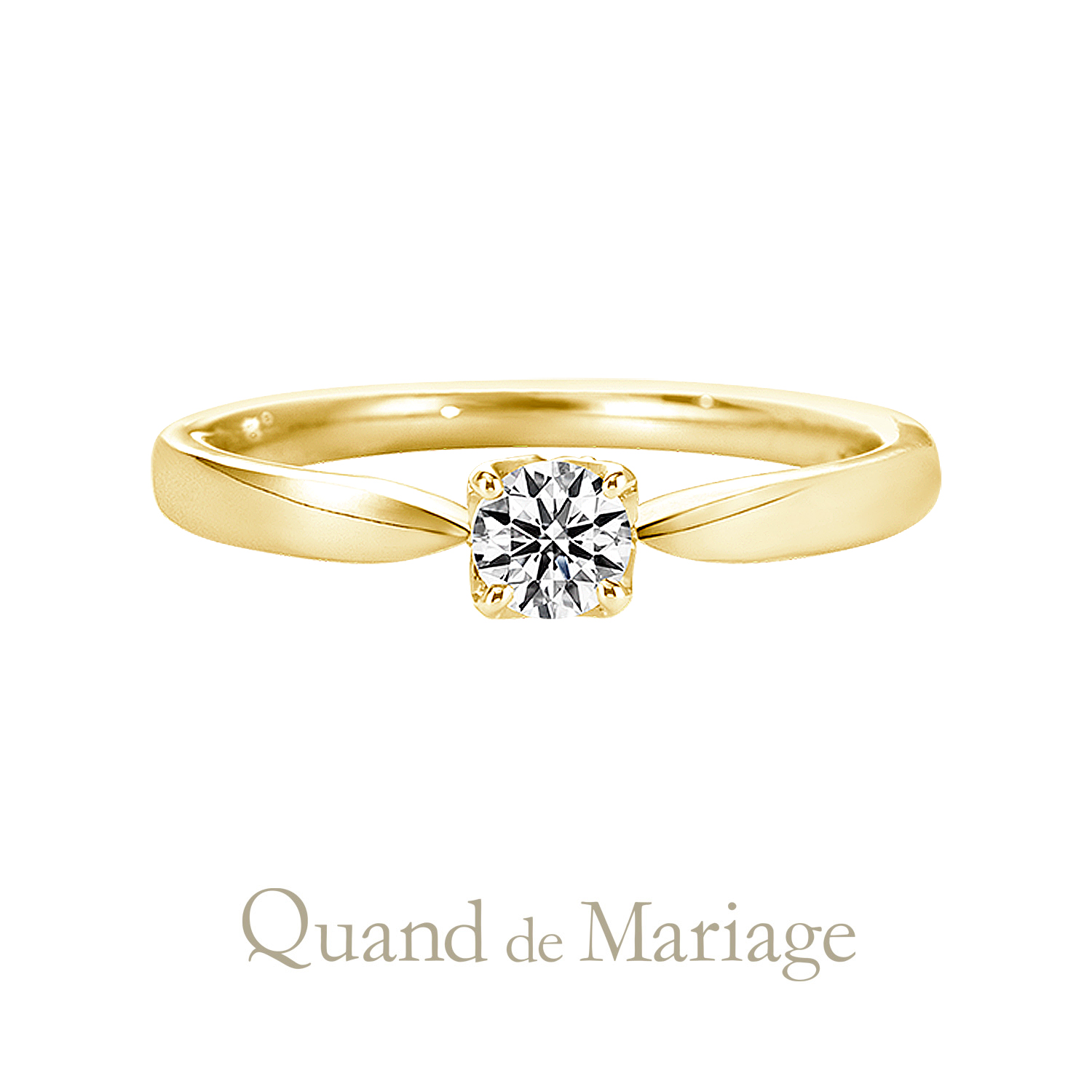 QuanddeMariageのクワンドゥマリアージュの婚約指輪でEngagementringでエンゲージリングのLatacheのラタシェ