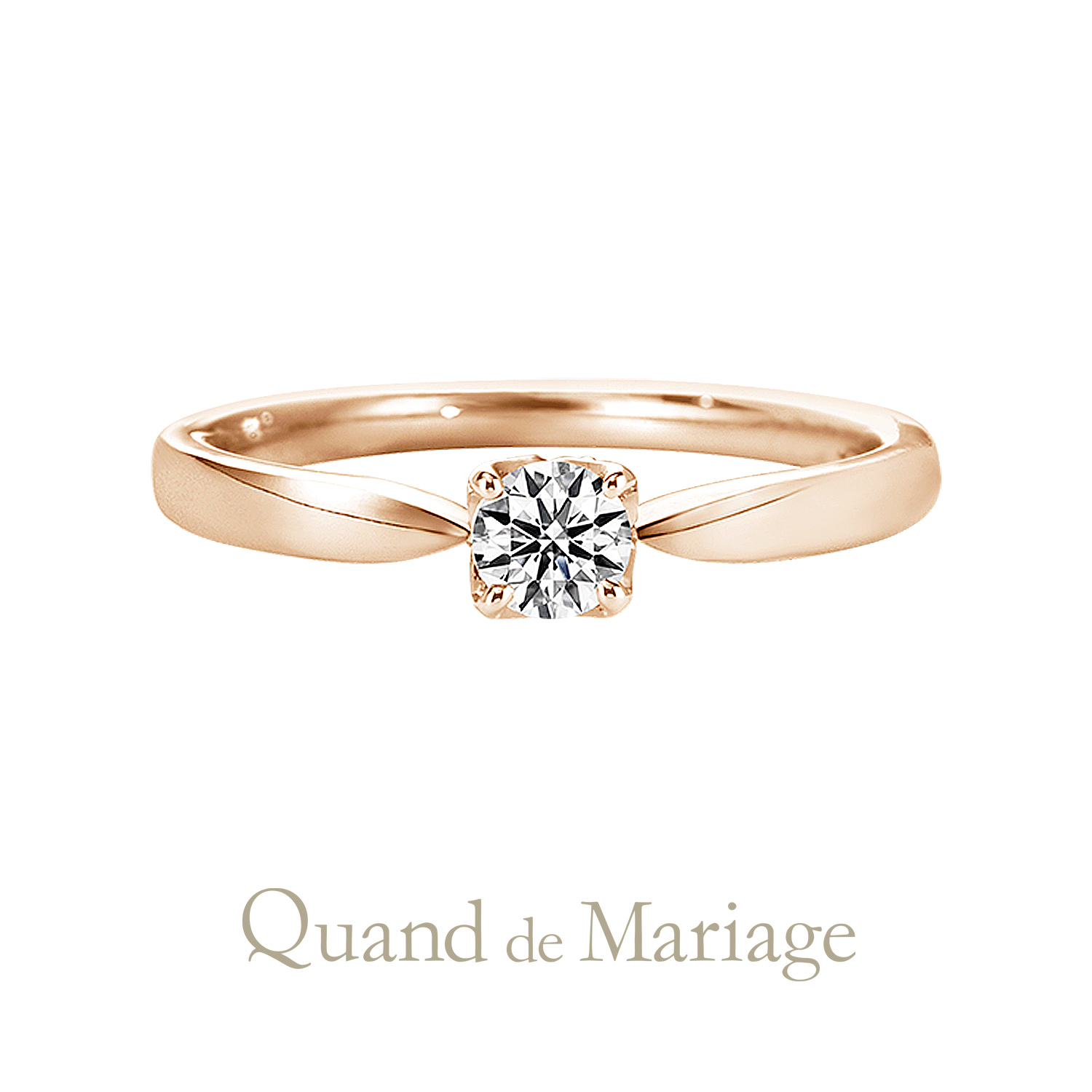 QuanddeMariageのクワンドゥマリアージュの婚約指輪でEngagementringでエンゲージリングのLatacheのラタシェ