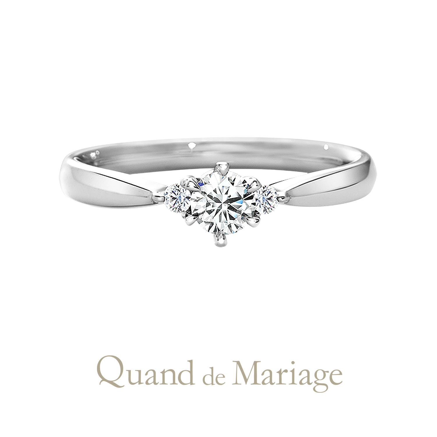QuanddeMariageのクワンドゥマリアージュの婚約指輪でEngagementringでエンゲージリングのRaffineのラフィネ