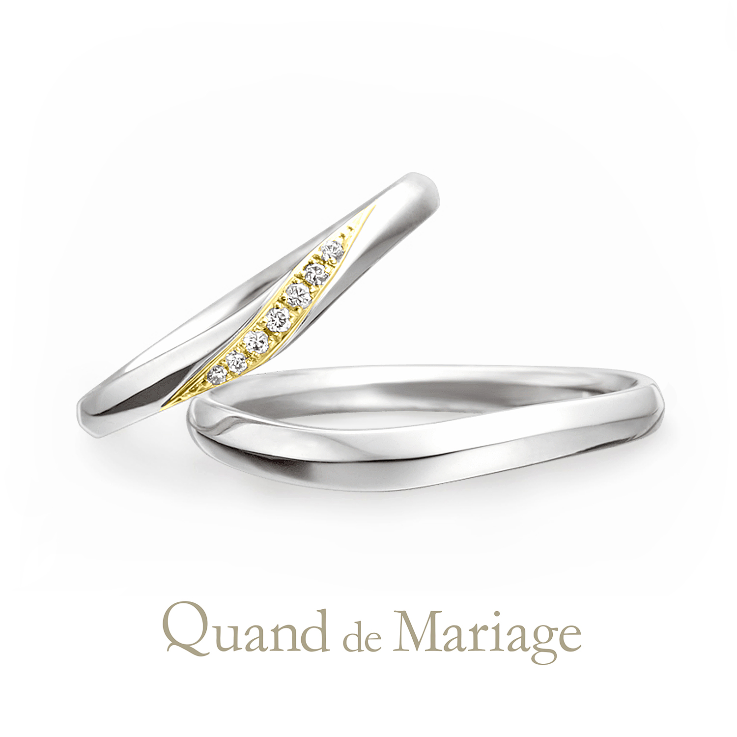 QuanddeMariageのクワンドゥマリアージュの結婚指輪でMarriageringでマリッジリングのRaffineのラフィネ