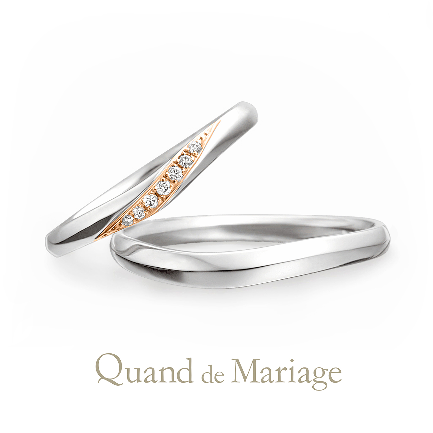 QuanddeMariageのクワンドゥマリアージュの結婚指輪でMarriageringでマリッジリングのRaffineのラフィネ