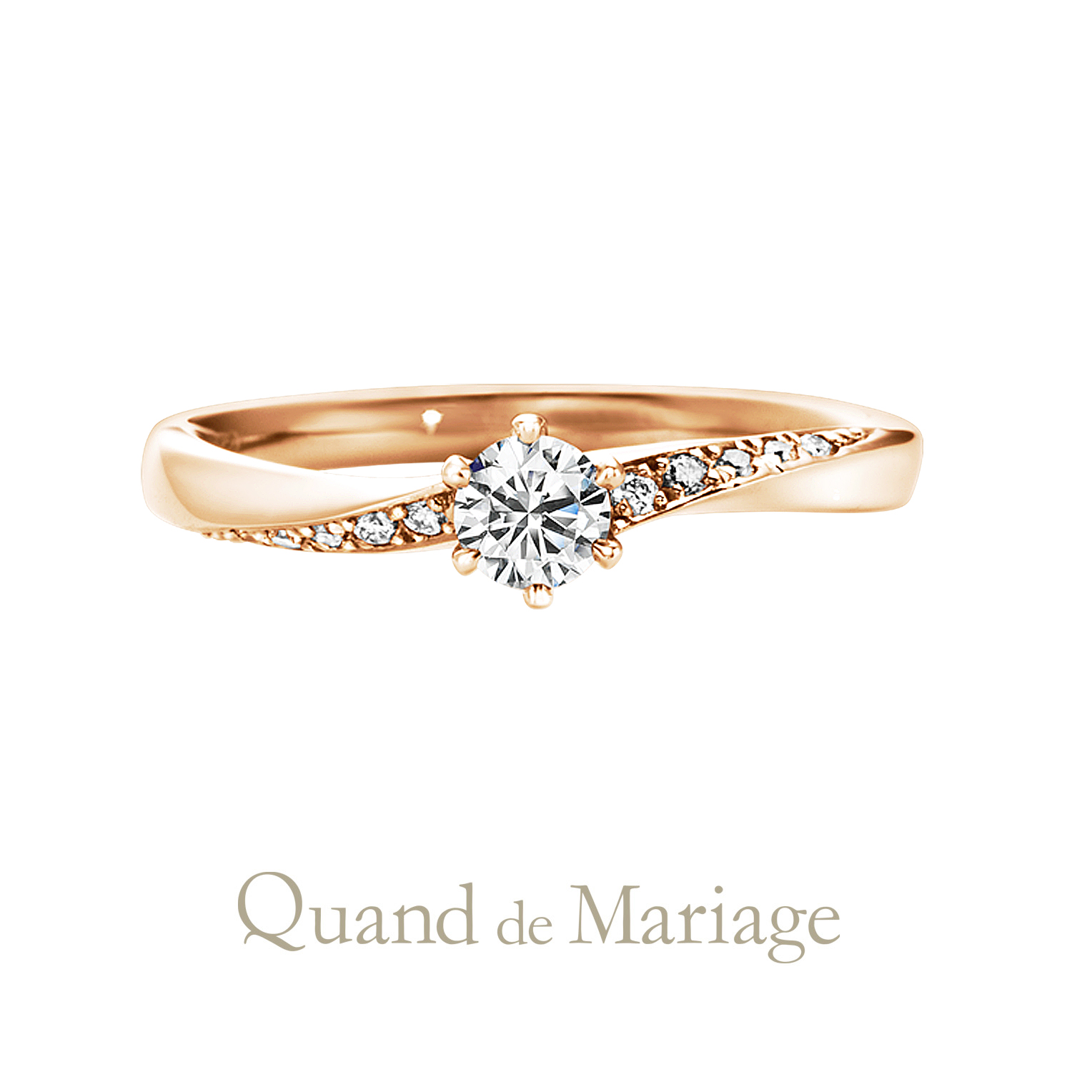 QuanddeMariageのクワンドゥマリアージュの婚約指輪でEngagementringでエンゲージリングのToujoursensembleのトゥジュールアンサンブル