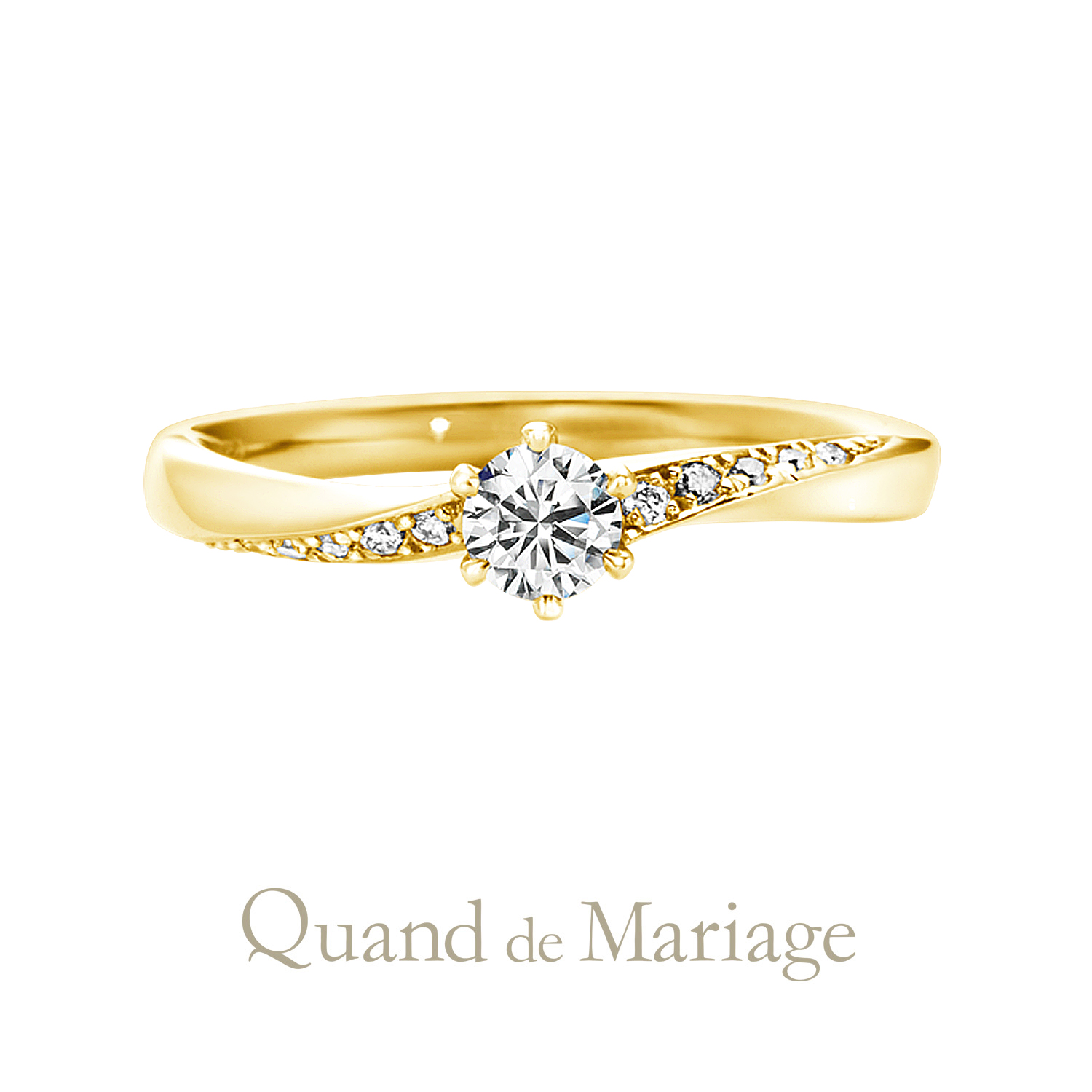 QuanddeMariageのクワンドゥマリアージュの婚約指輪でEngagementringでエンゲージリングのToujoursensembleのトゥジュールアンサンブル