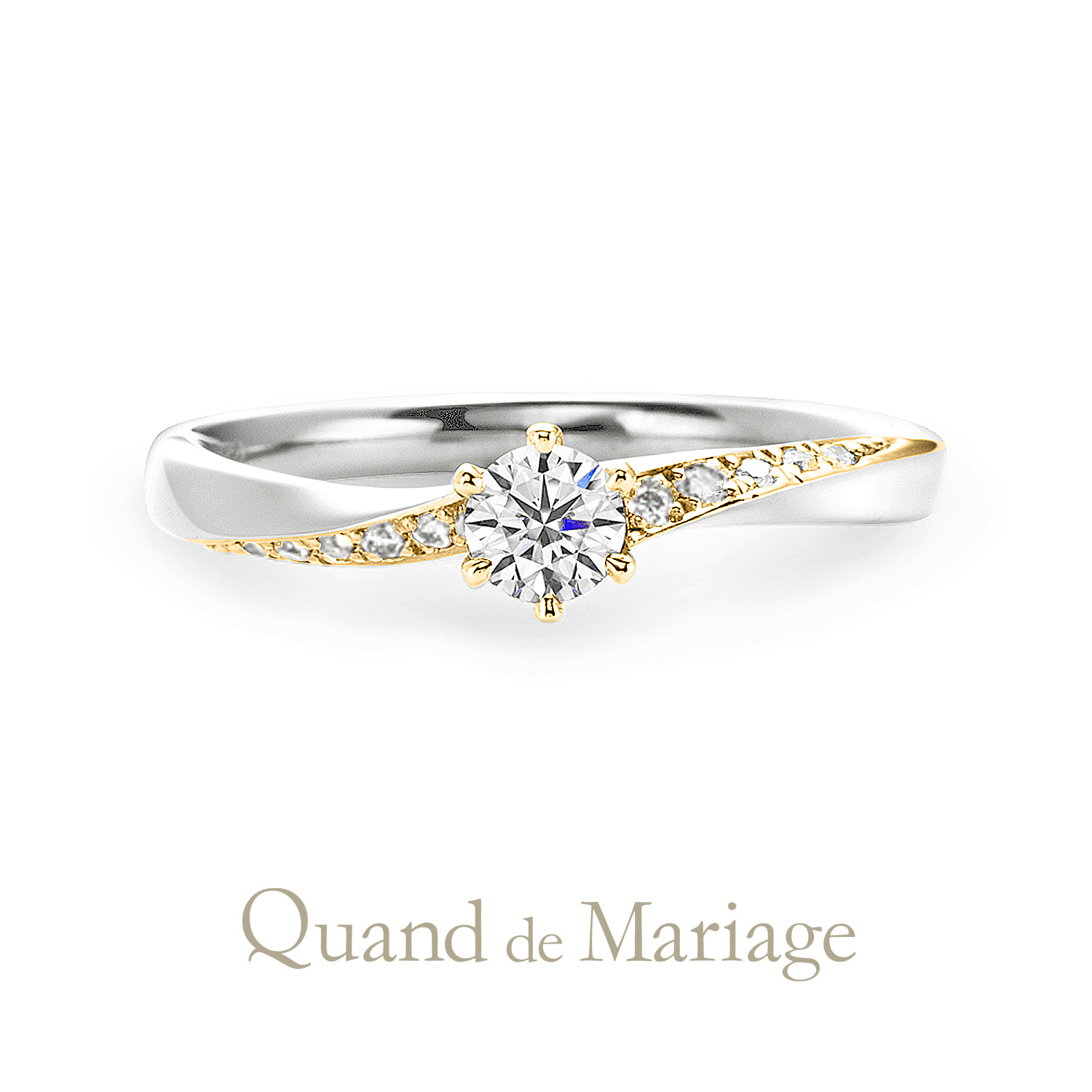 QuanddeMariageのクワンドゥマリアージュの婚約指輪でEngagementringでエンゲージリングのToujoursensembleのトゥジュールアンサンブル