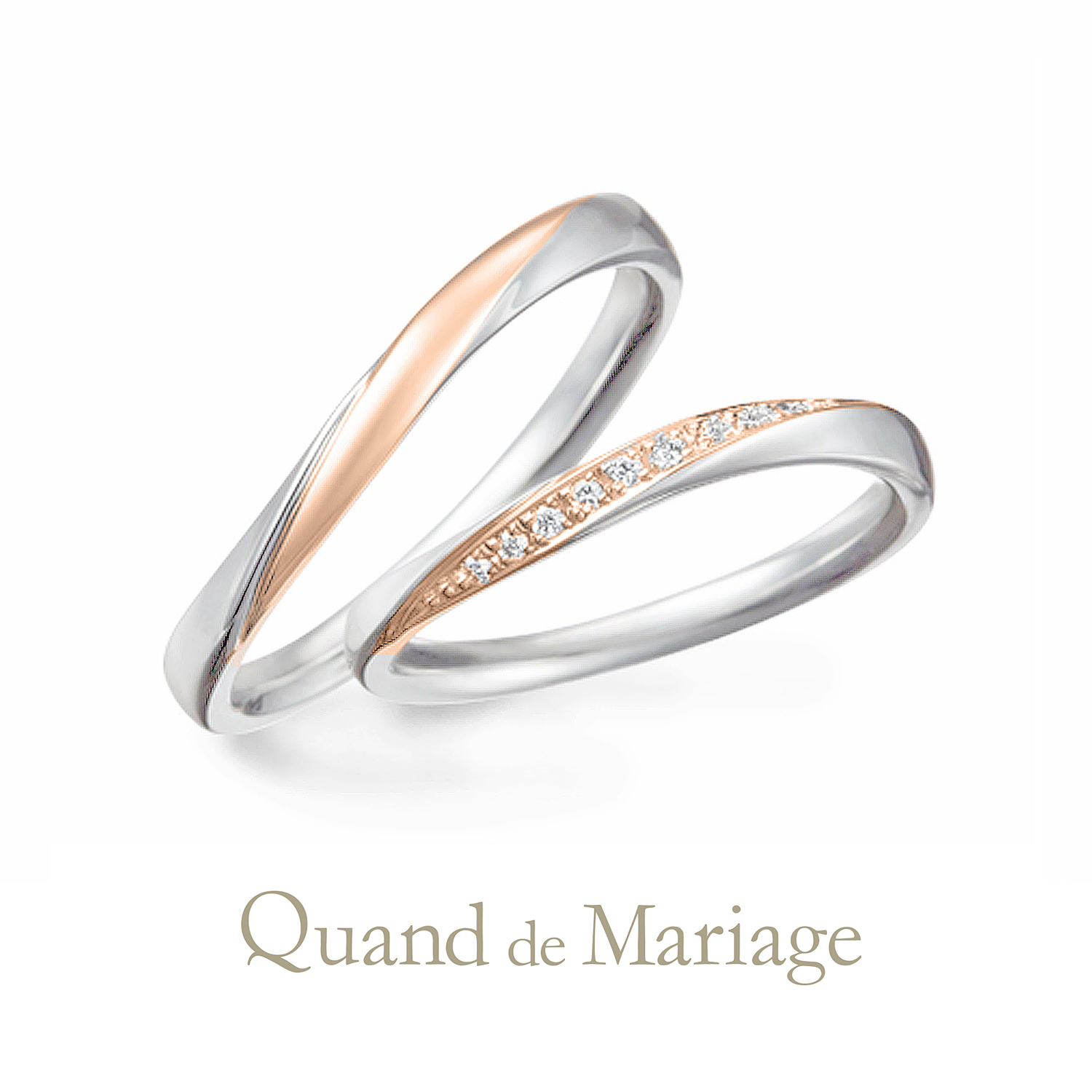 QuanddeMariageのクワンドゥマリアージュの結婚指輪でMarriageringでマリッジリングのToujoursensembleのトゥジュールアンサンブル
