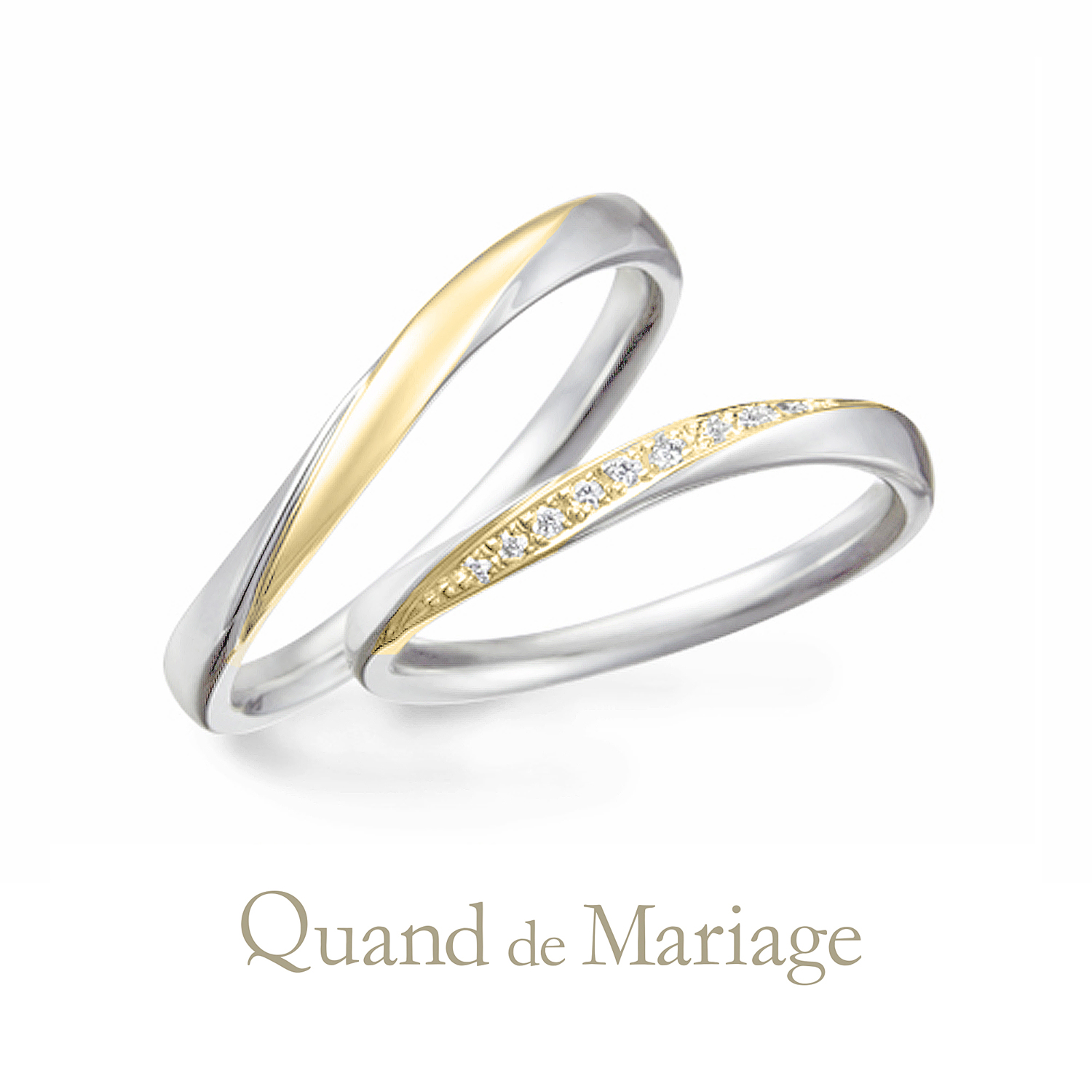 QuanddeMariageのクワンドゥマリアージュの結婚指輪でMarriageringでマリッジリングのToujoursensembleのトゥジュールアンサンブル