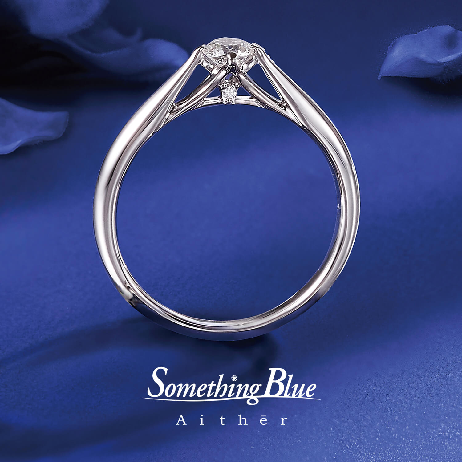 SomethingBlueAithērサムシングブルーアイテールの婚約指輪Blessブレス