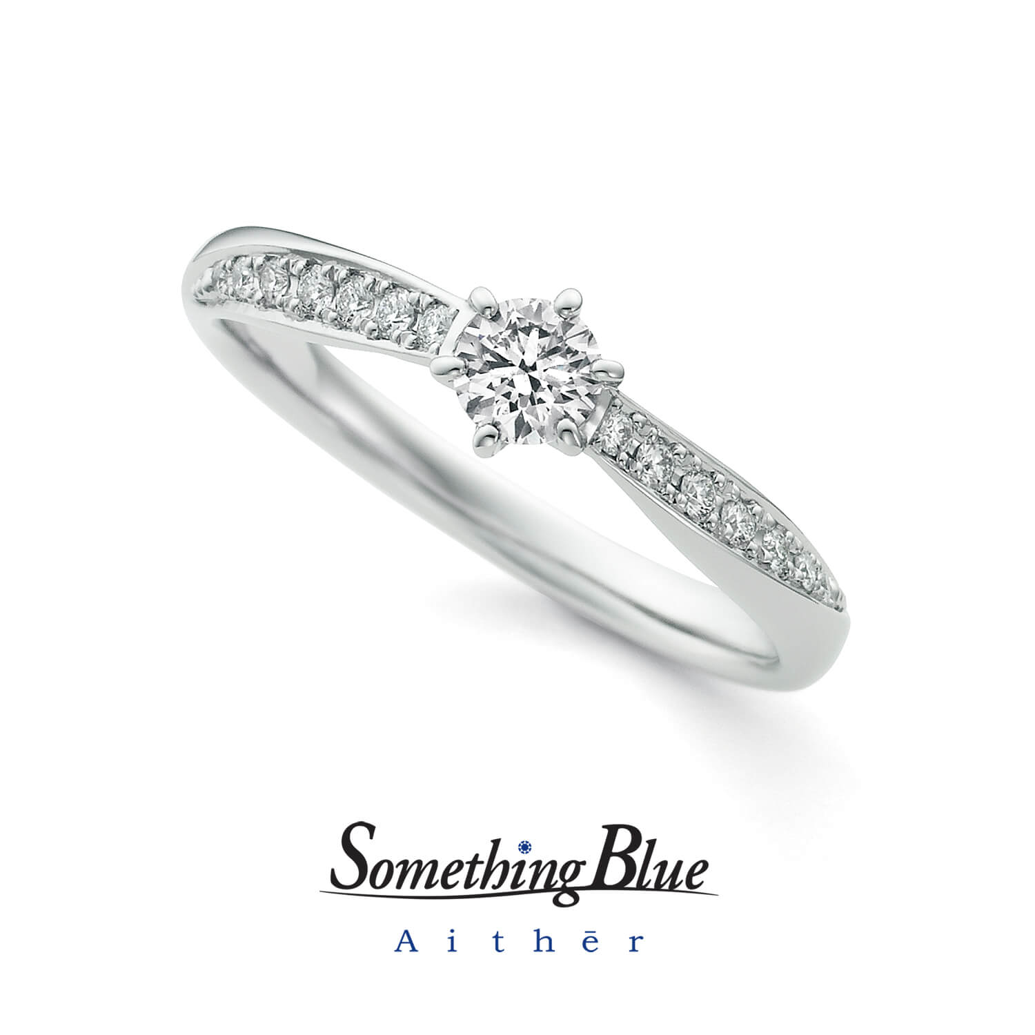 SomethingBlueAithērサムシングブルーアイテールの婚約指輪Blessブレス