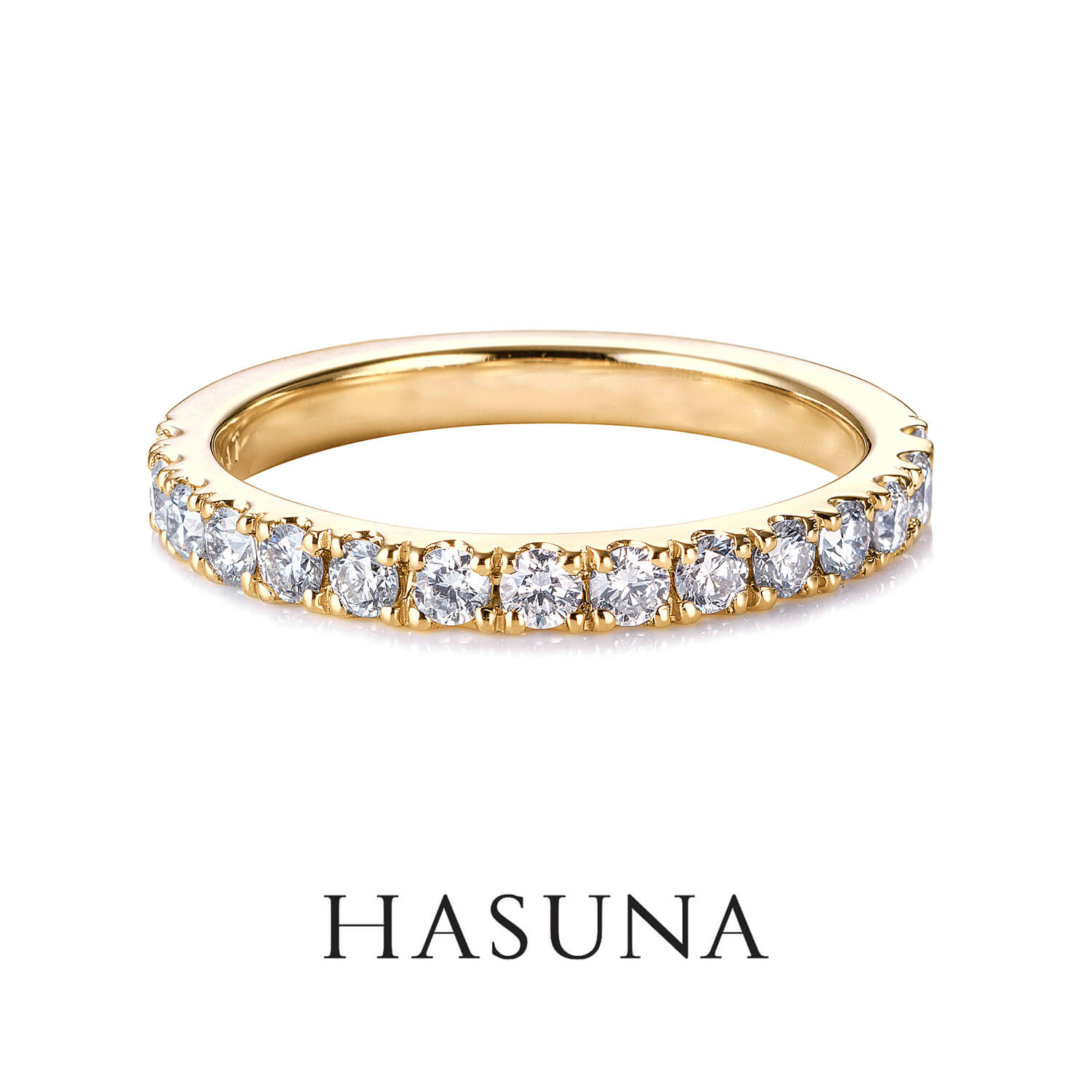 HASUNAハスナの婚約指輪と結婚指輪ER12
