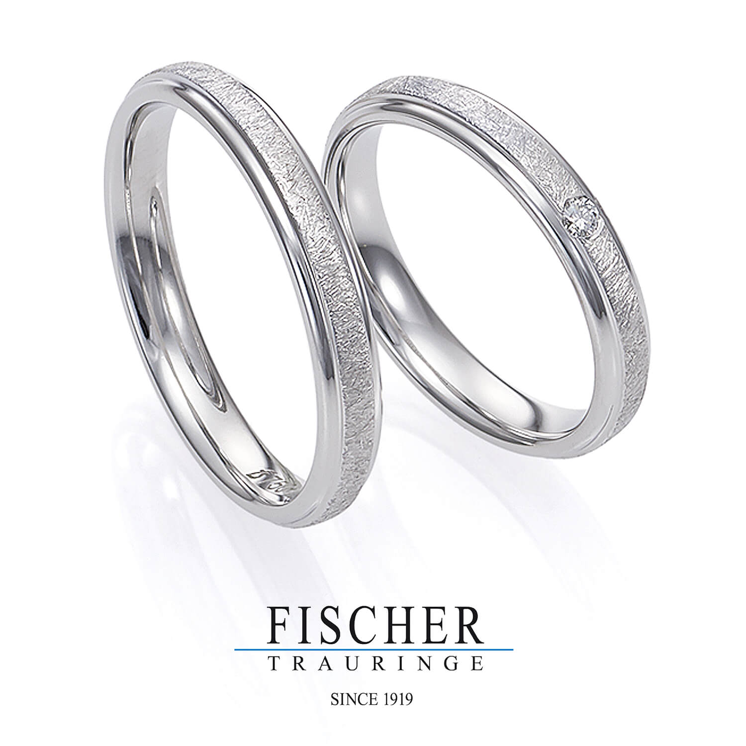 FISCHERフィッシャーの結婚指輪でWeddingRingウェディングリング9750067-030Nと9650067-030