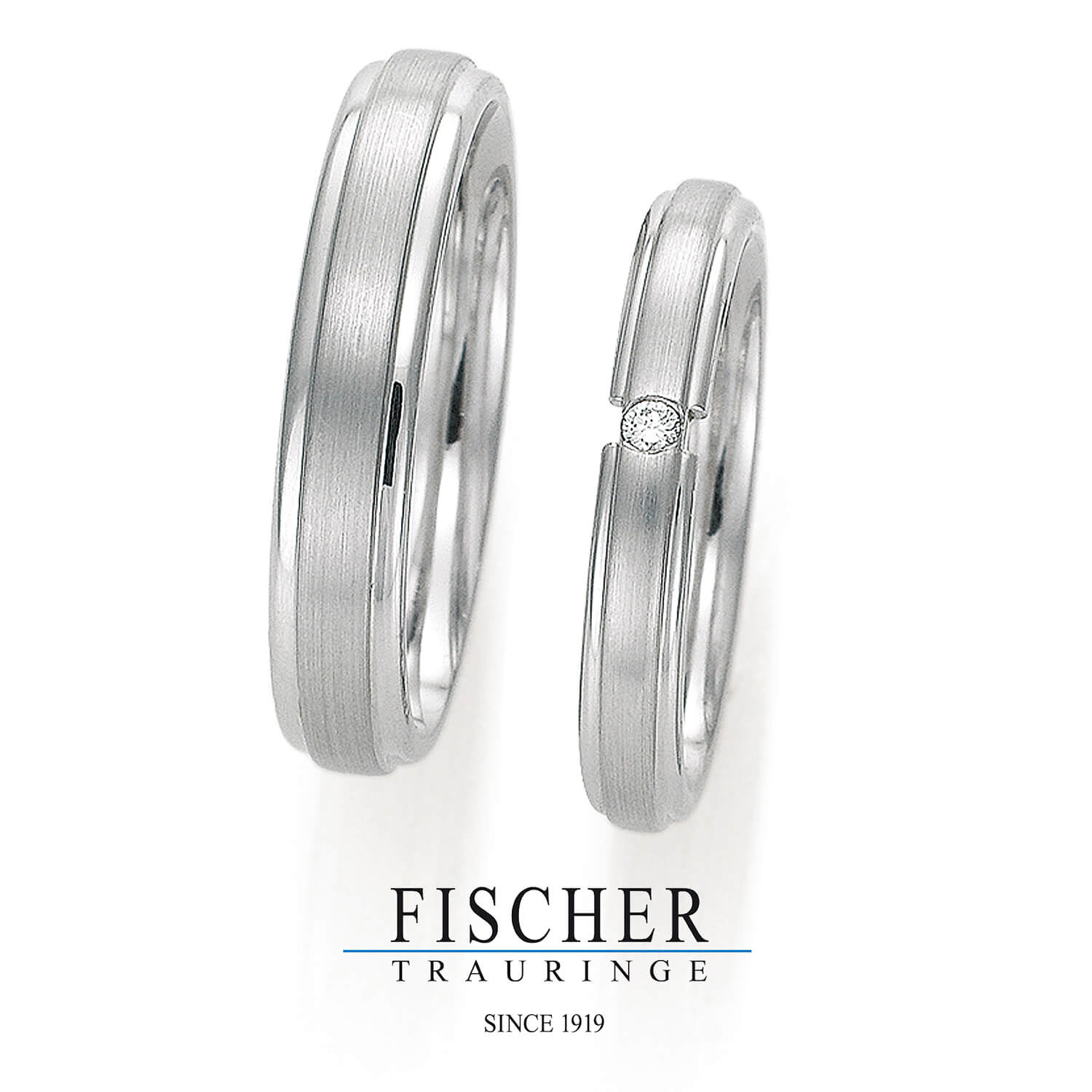 FISCHERフィッシャーの結婚指輪でWeddingRingウェディングリング9750230-030と9650230-040
