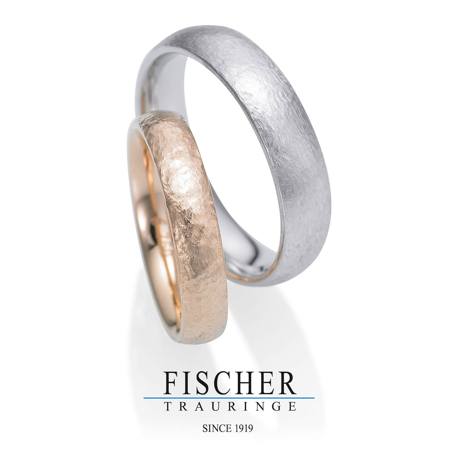 FISCHERフィッシャーの結婚指輪でWeddingRingウェディングリング9750272-025と9650272-030