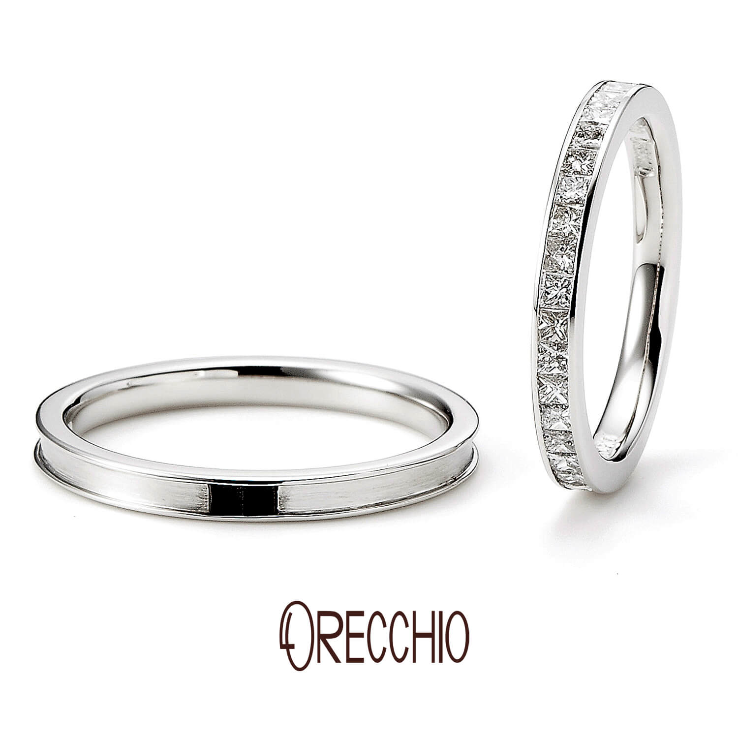 ORECCHIOオレッキオの結婚指輪monacoモナコMM-2012とMM-2011