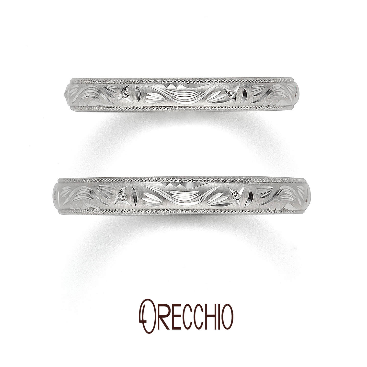 ORECCHIOオレッキオの結婚指輪monacoモナコMM-2020とMM-2019