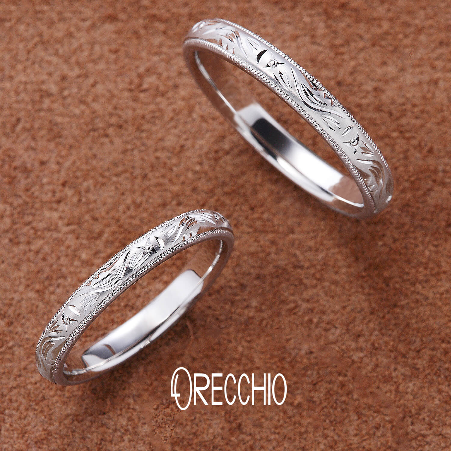 ORECCHIOオレッキオの結婚指輪monacoモナコMM-2020とMM-2019