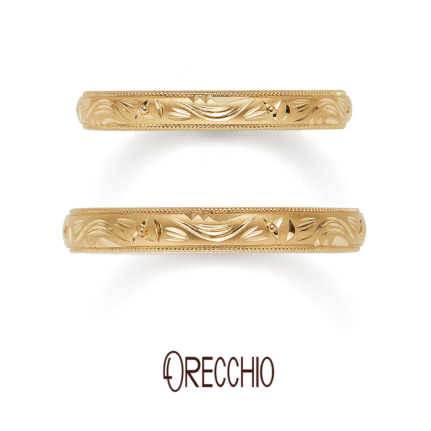 ORECCHIOオレッキオの結婚指輪monacoモナコMM-2020とMM-2019