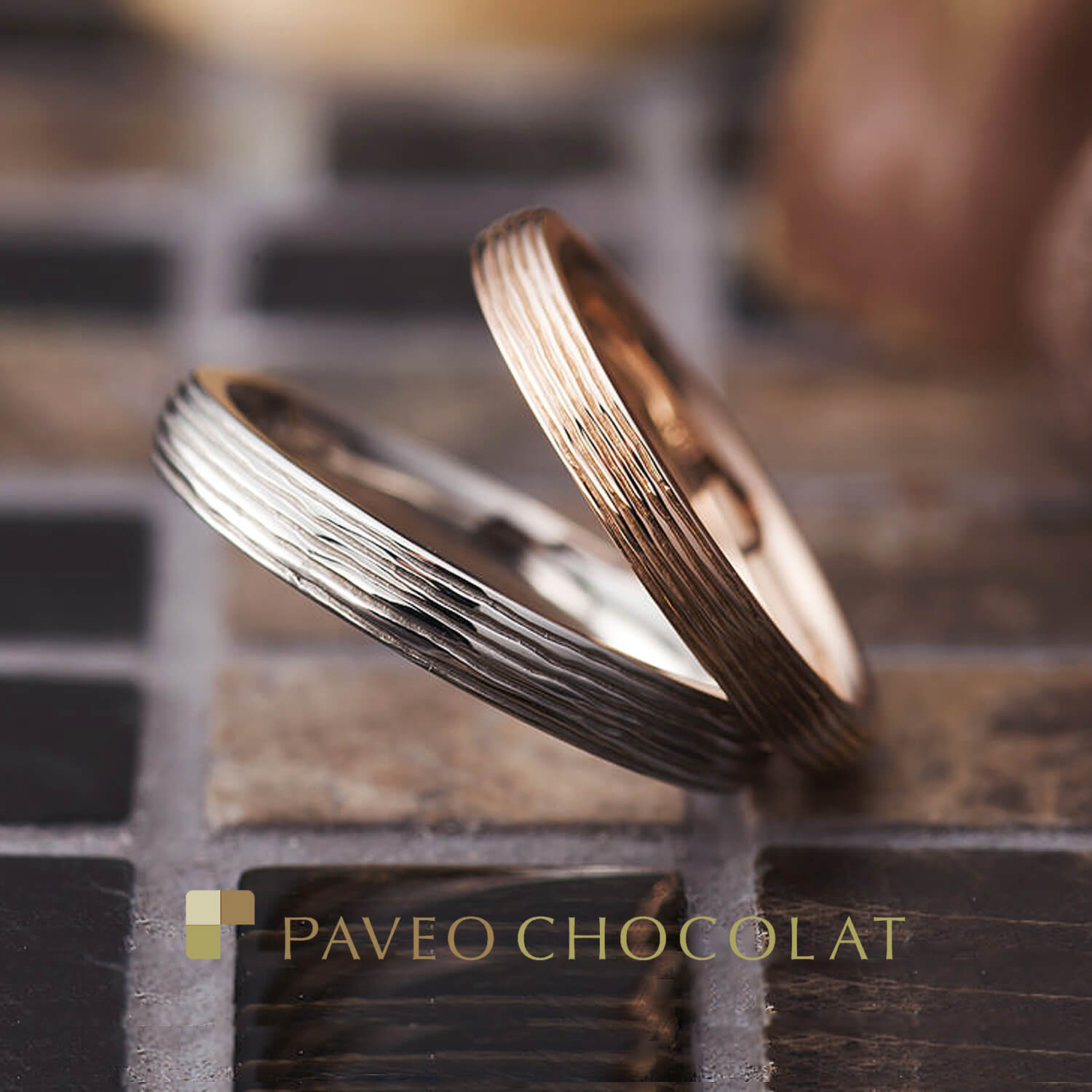 PAVEOCHOCOLATパヴェオショコラの結婚指輪でWeddingRingウェディングリングLIERREリエール