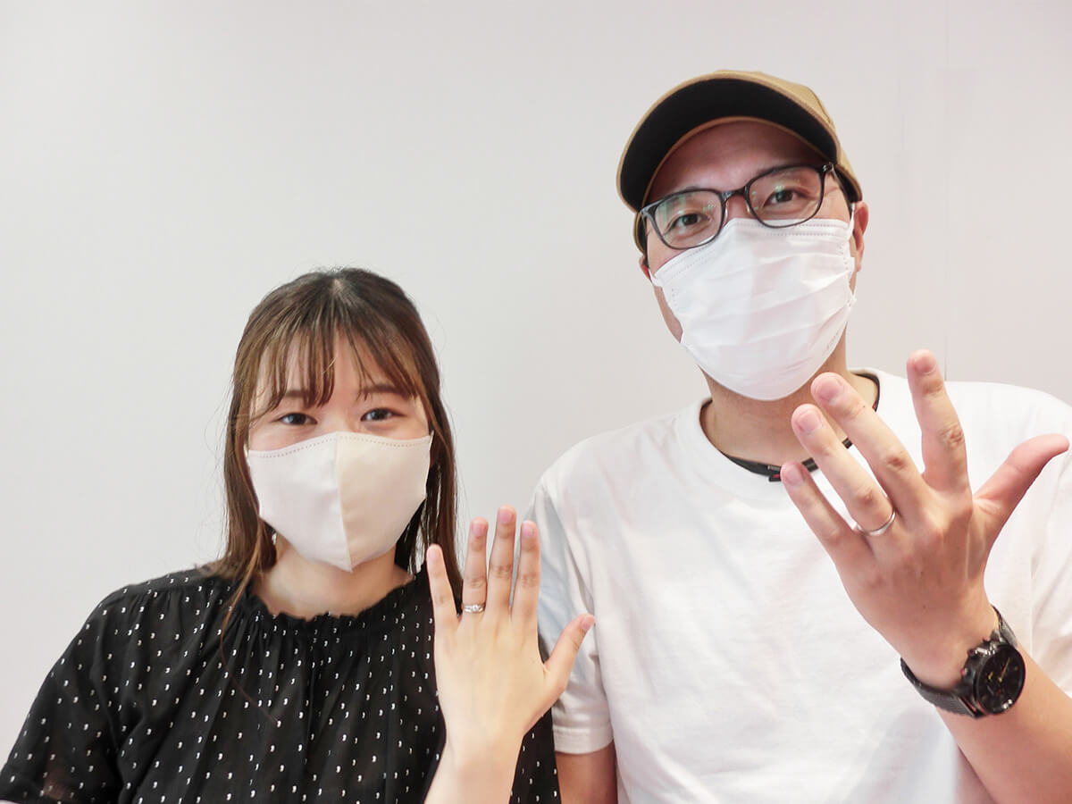 山口県宇部市在住のお客様H様とK様