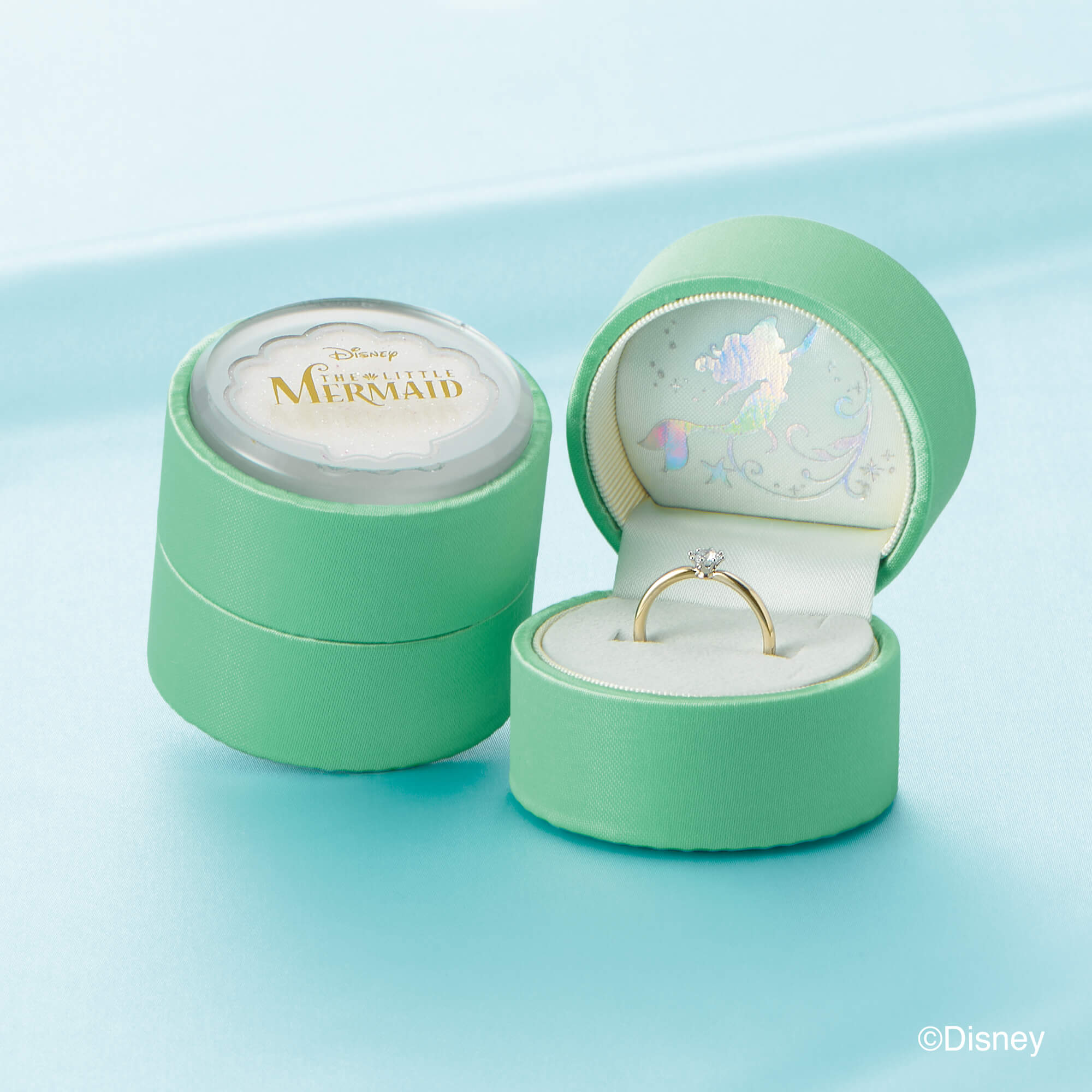 DisneyTHELITTLEMERMAIDディズニーリトルマーメイドの婚約指輪エンゲージリングEngagementringのリングケース