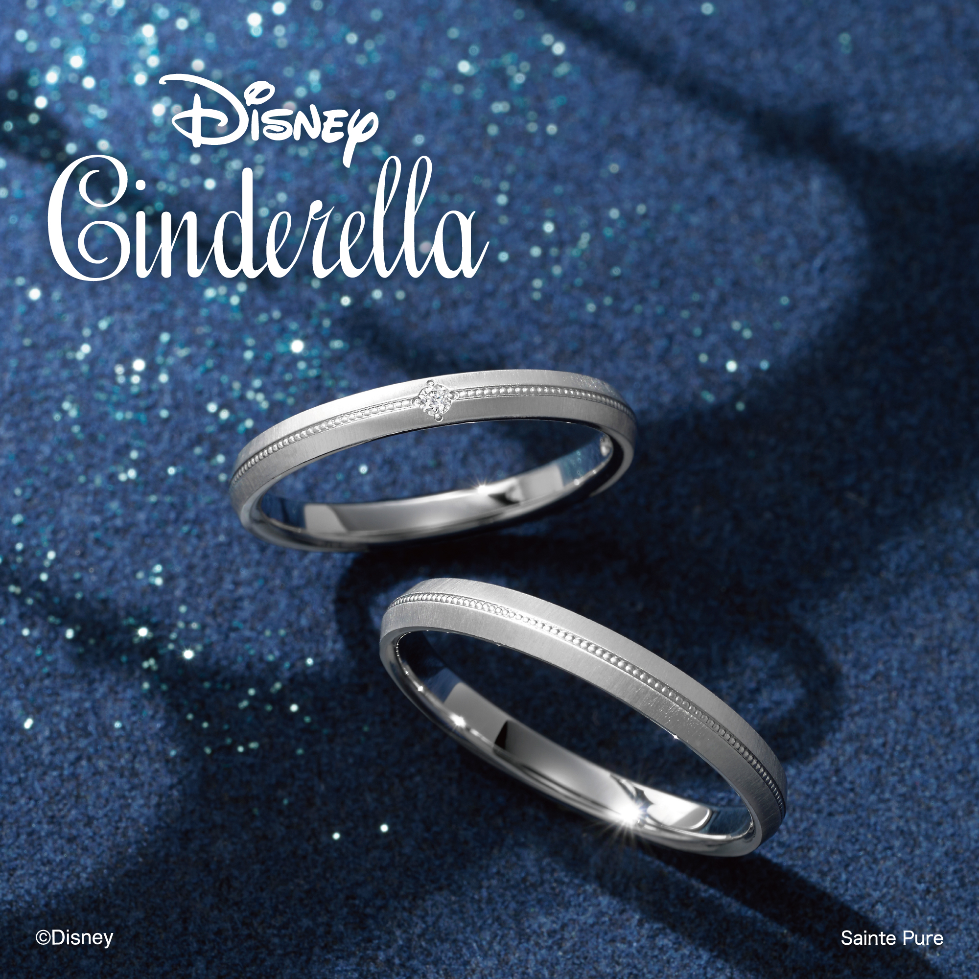 Disney Cinderella ディズニーシンデレラ 結婚指輪 Marriagering Tailored Dreams テイラード•ドリームズ