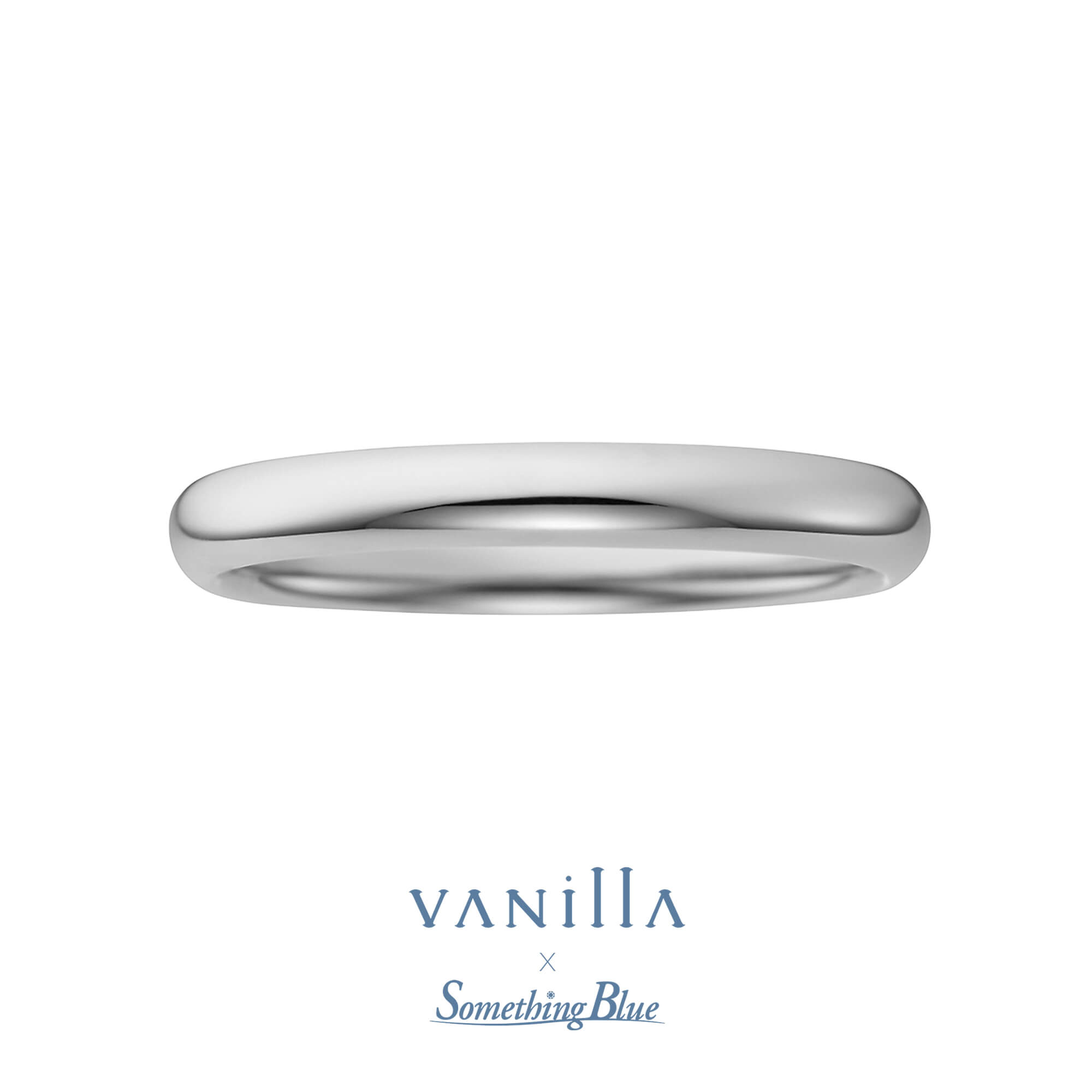 VANillA×SomethingBlueヴァニラ×サムシングブルーの結婚指輪マリッジリングMarriageringのLilasリラの表面加工がミラーのPt950のPlatinum950のプラチナ950