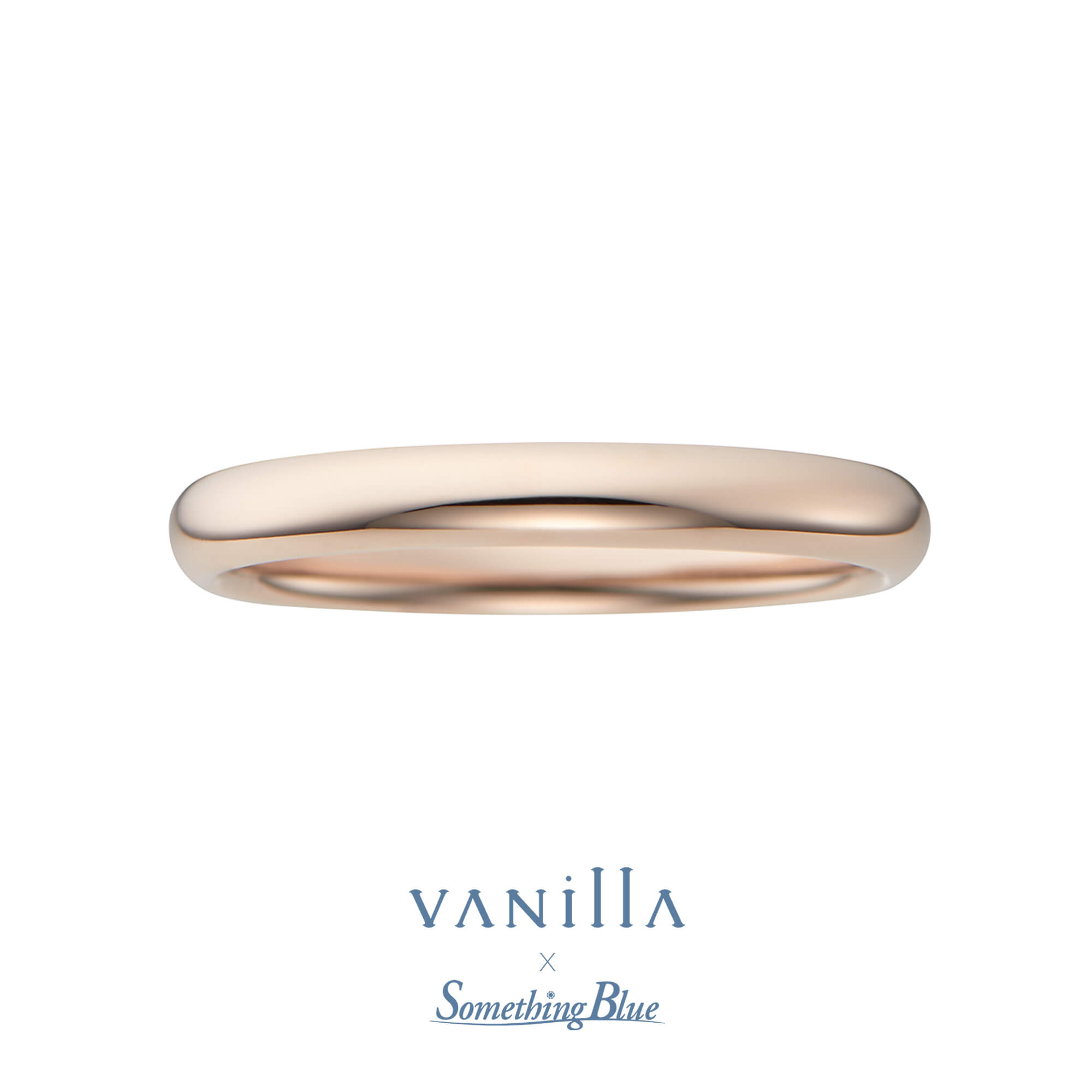VANillA×SomethingBlueヴァニラ×サムシングブルーの結婚指輪マリッジリングMarriageringのLilasリラの表面加工がミラーのK18BGのK18BrowngoldのK18ブラウンゴールドの18金ブラウンゴールド