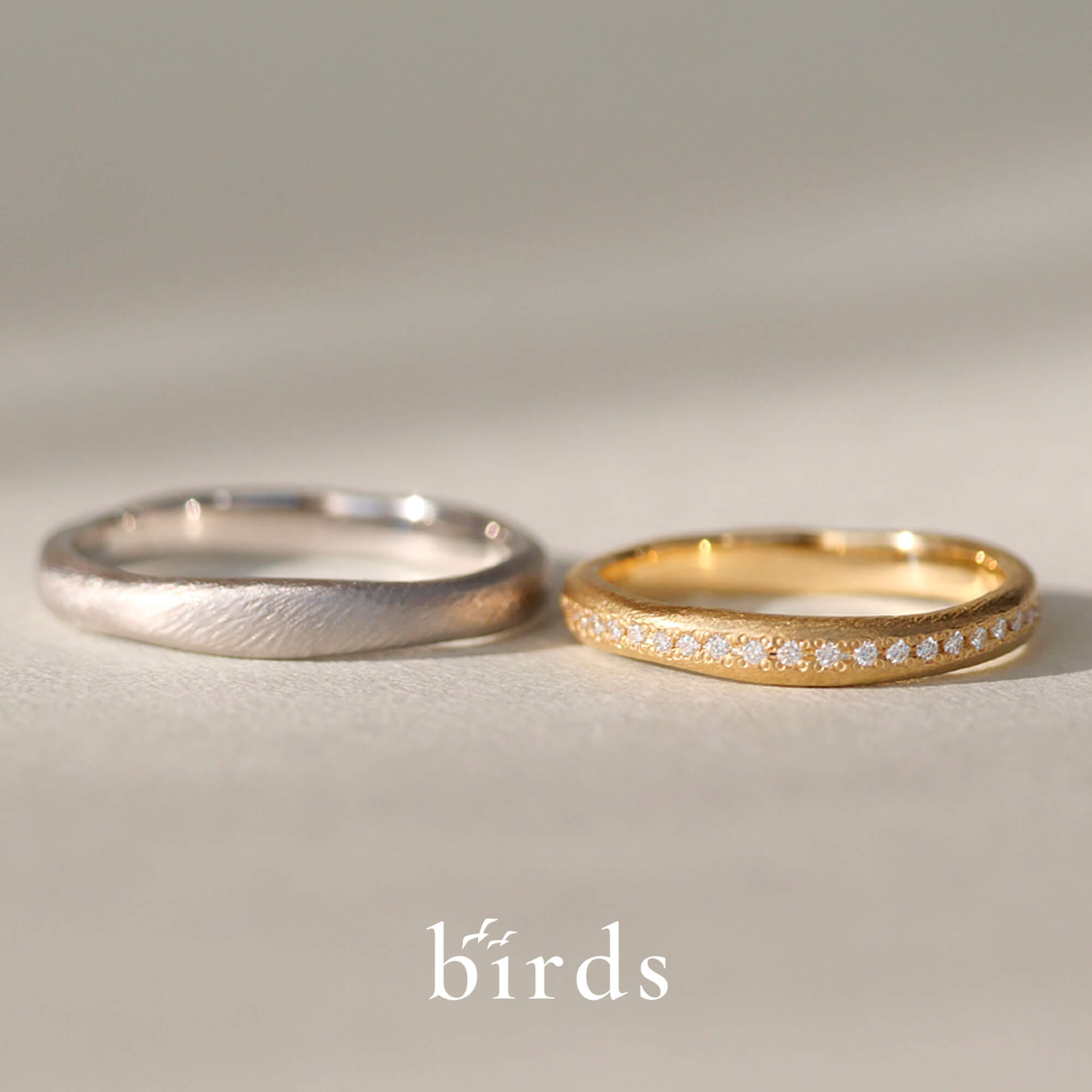 birdsバーズの結婚指輪マリッジリングMarriageringのfloatフロート
