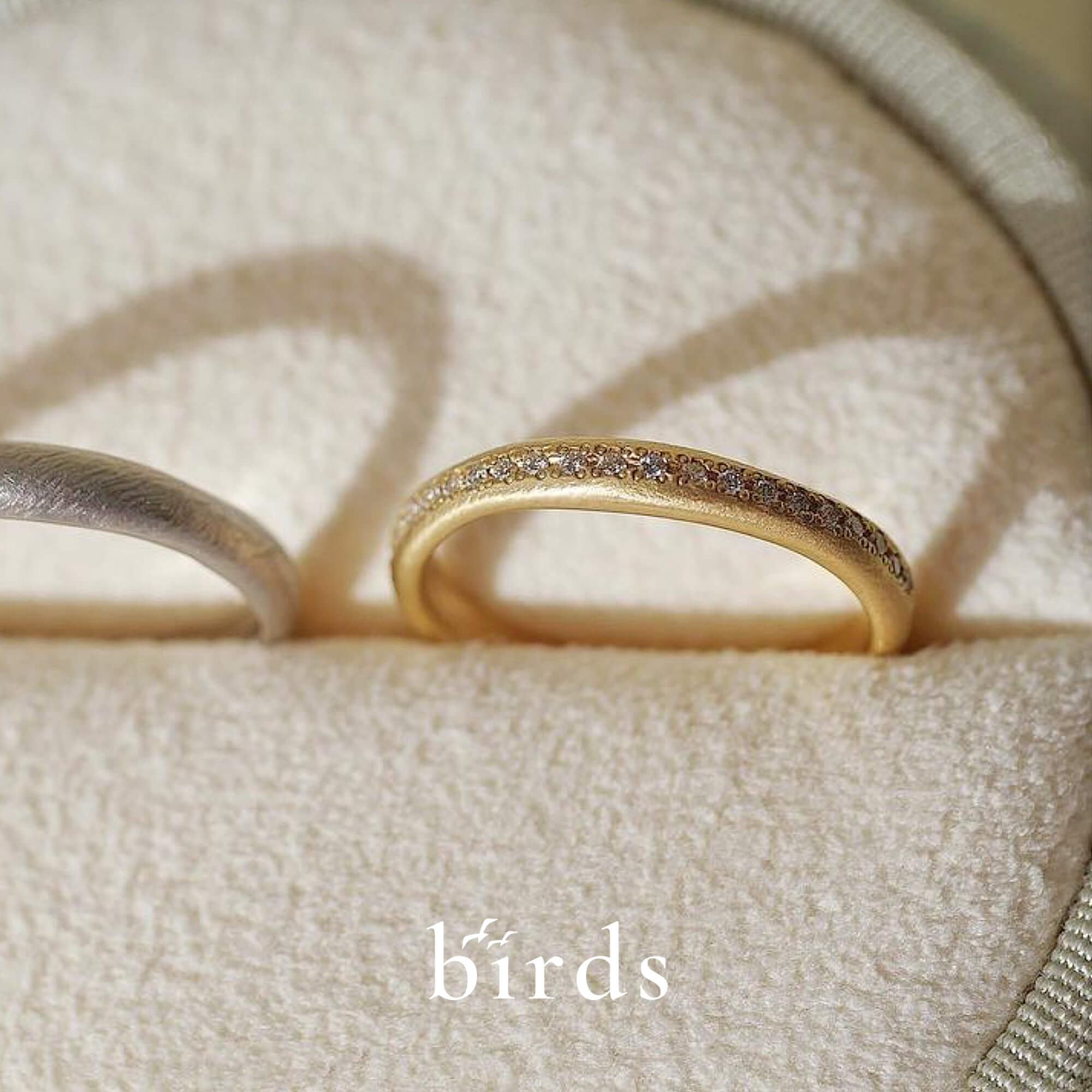 birdsバーズの結婚指輪マリッジリングMarriageringのfloatフロート