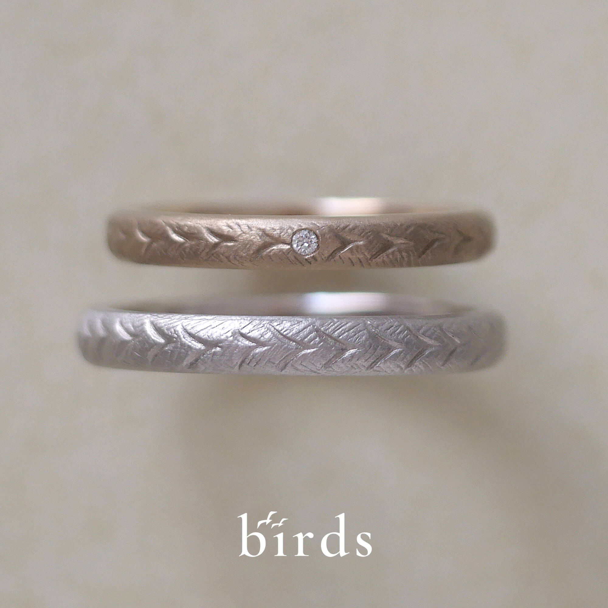 birdsバーズの結婚指輪マリッジリングMarriageringのharvestハーベスト