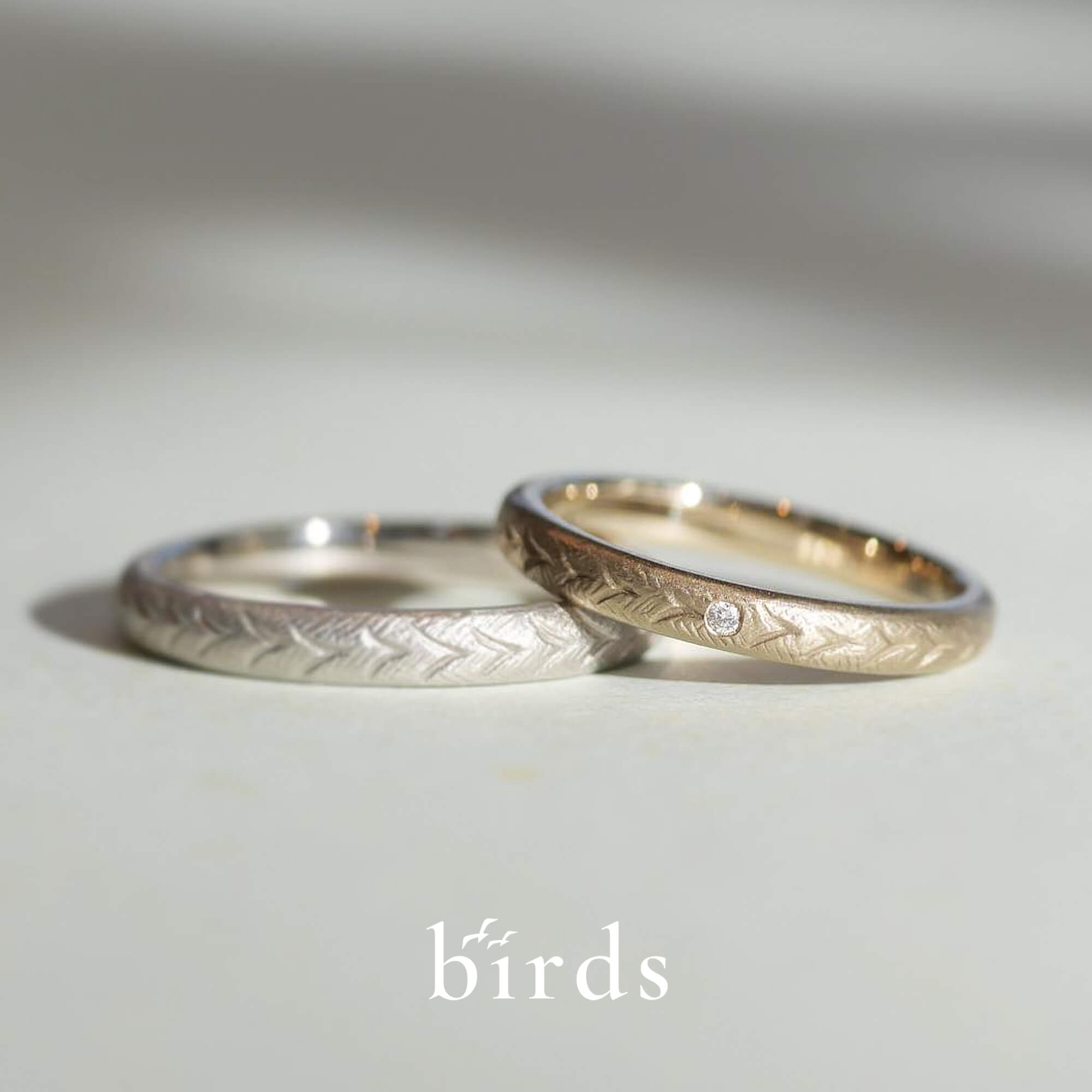 birdsバーズの結婚指輪マリッジリングMarriageringのharvestハーベスト