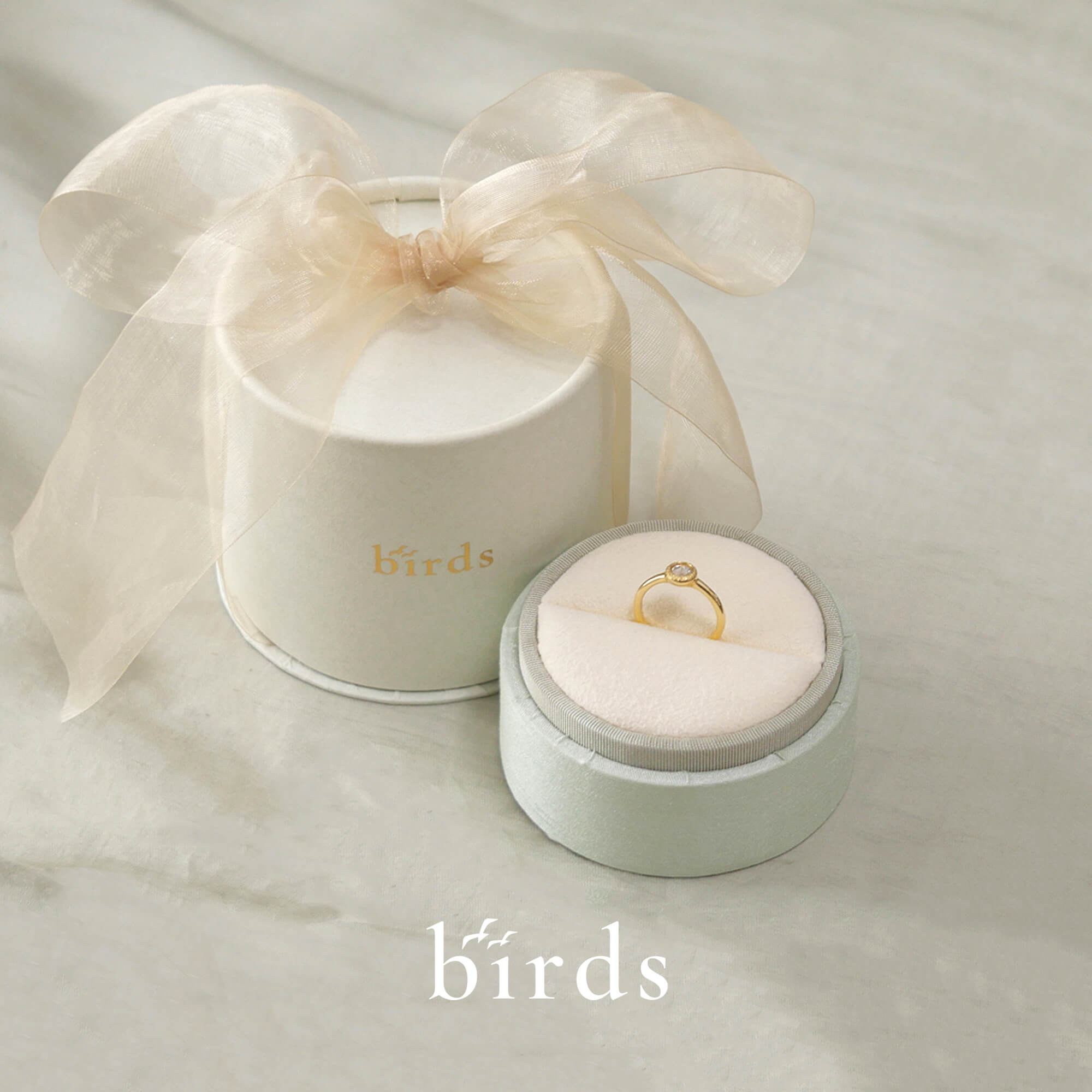 birdsバーズの婚約指輪エンゲージリングEngagementringのjourneyジャーニー