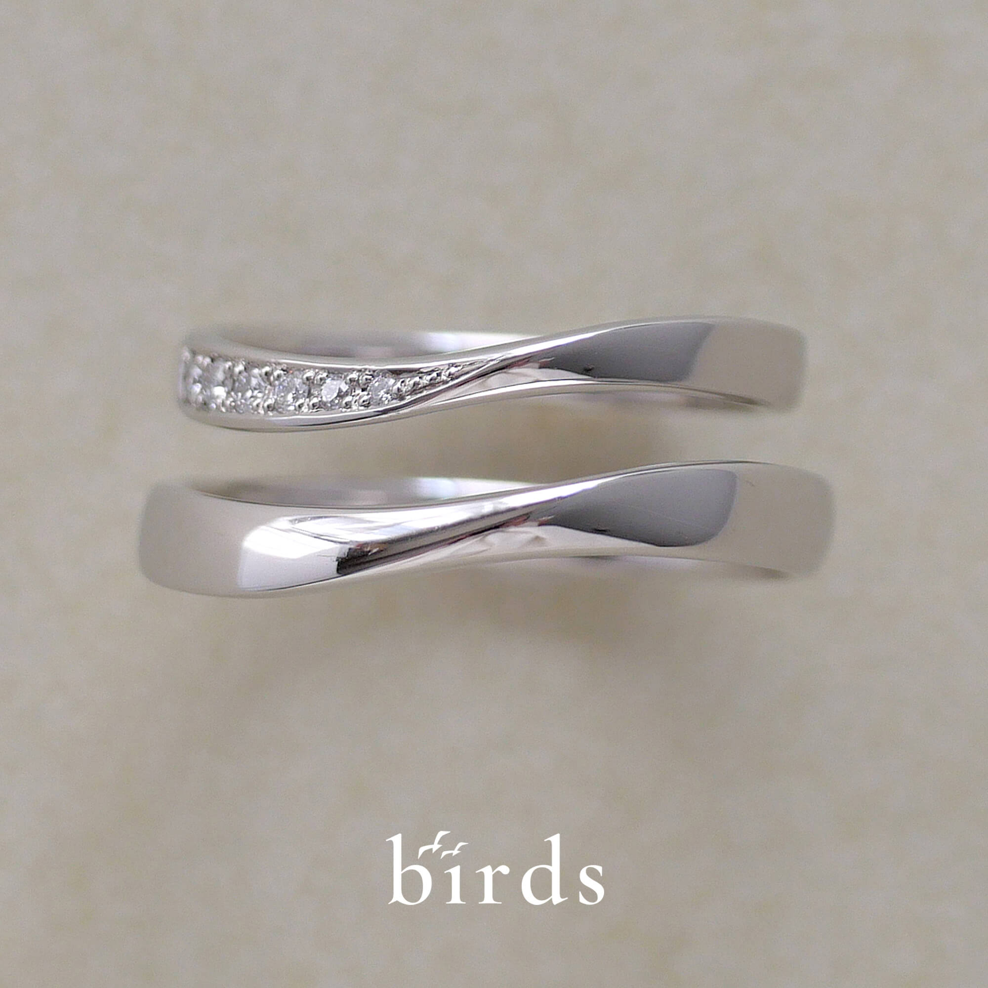 birdsバーズの結婚指輪マリッジリングMarriageringのmessageメッセージ